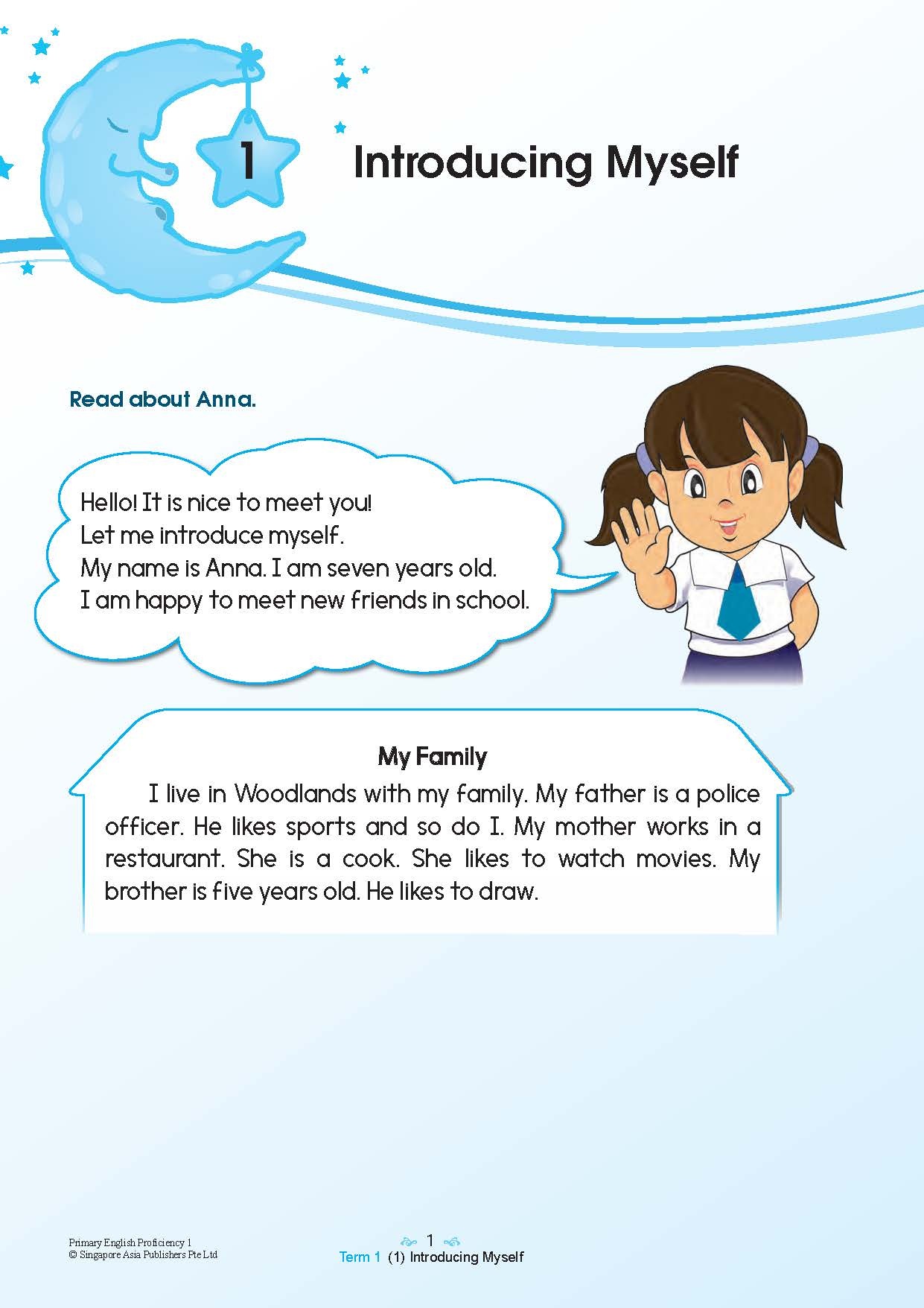 Primary English Proficiency Level 1