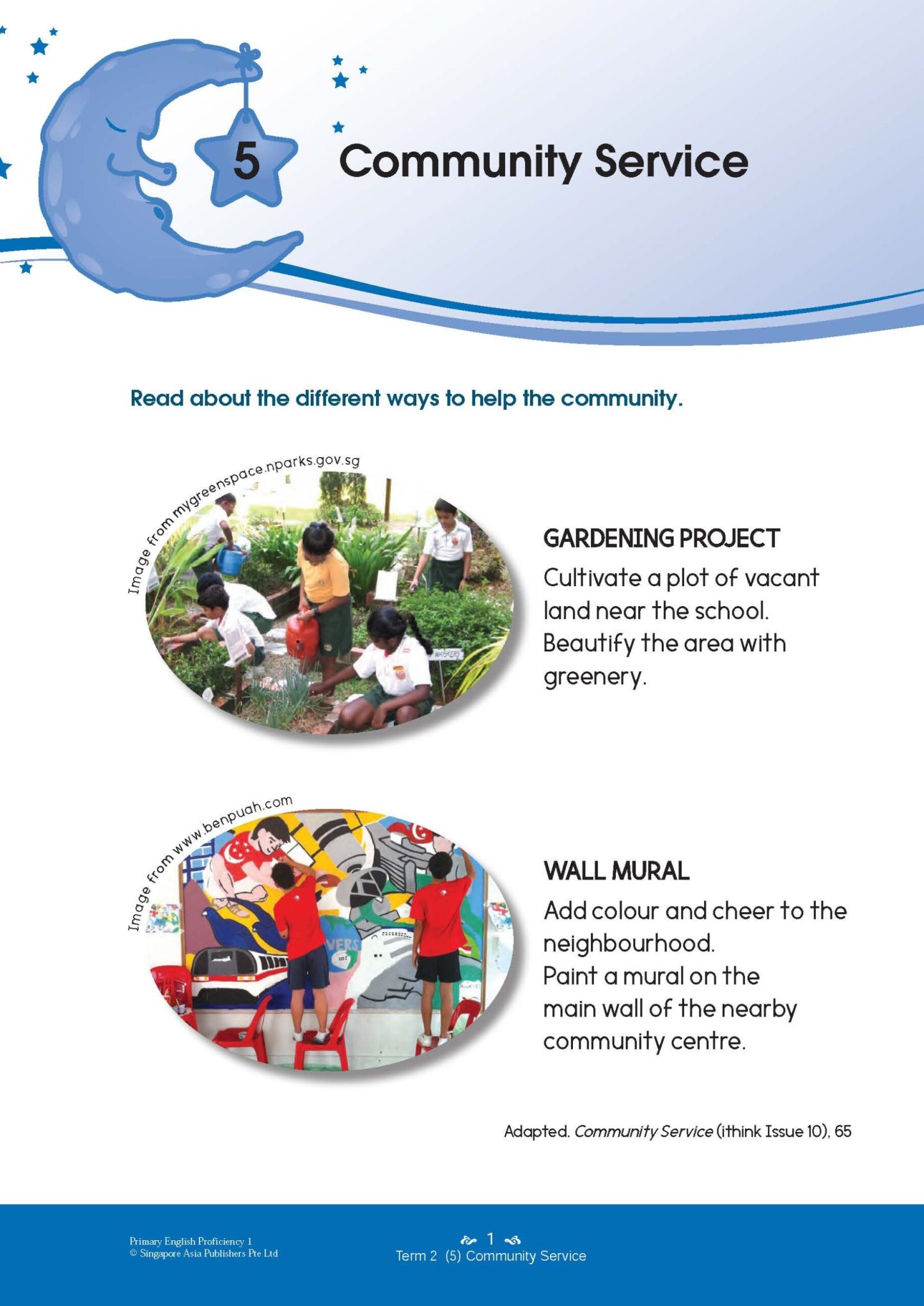 Primary English Proficiency Level 1