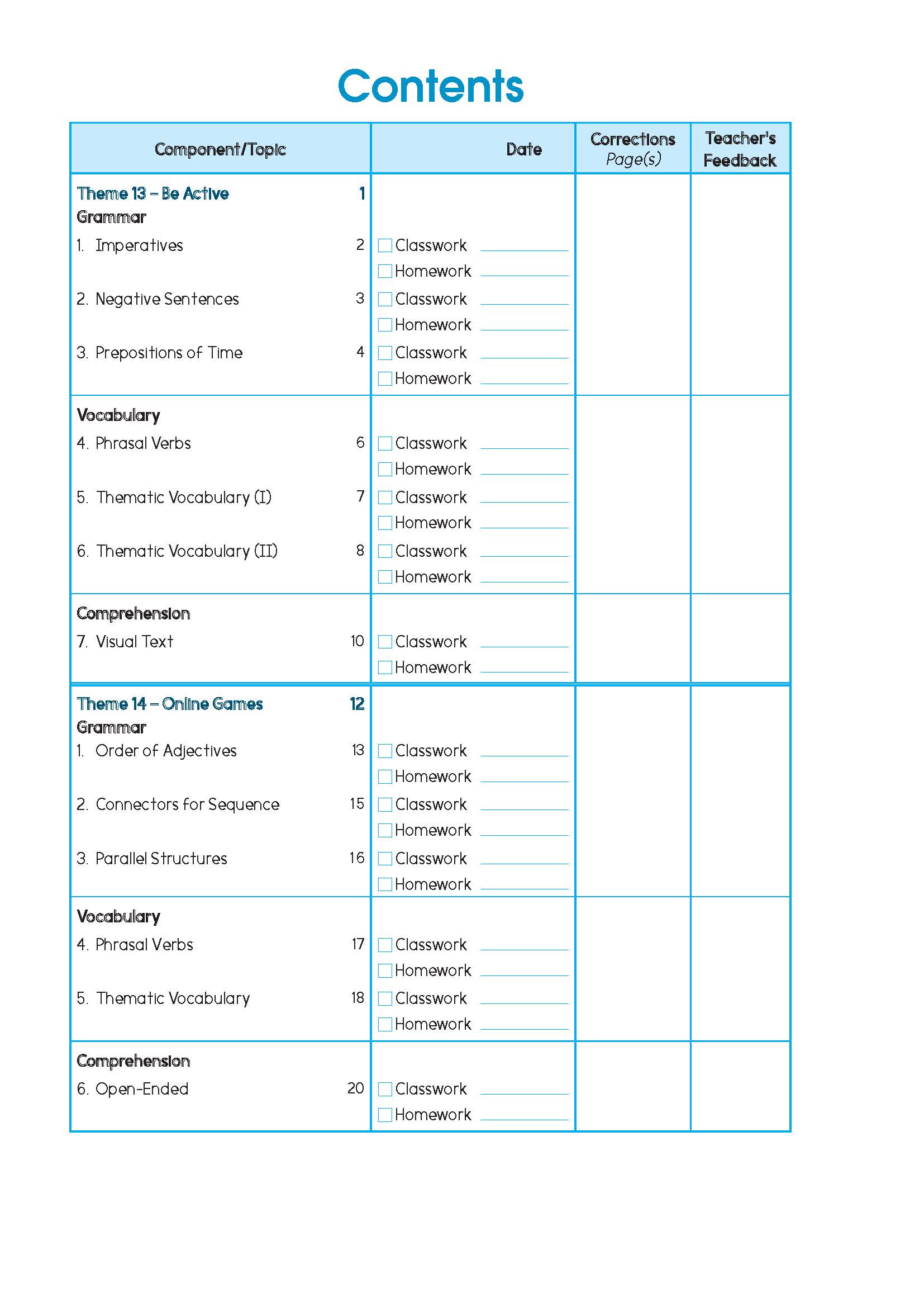 Primary English Proficiency Level 1