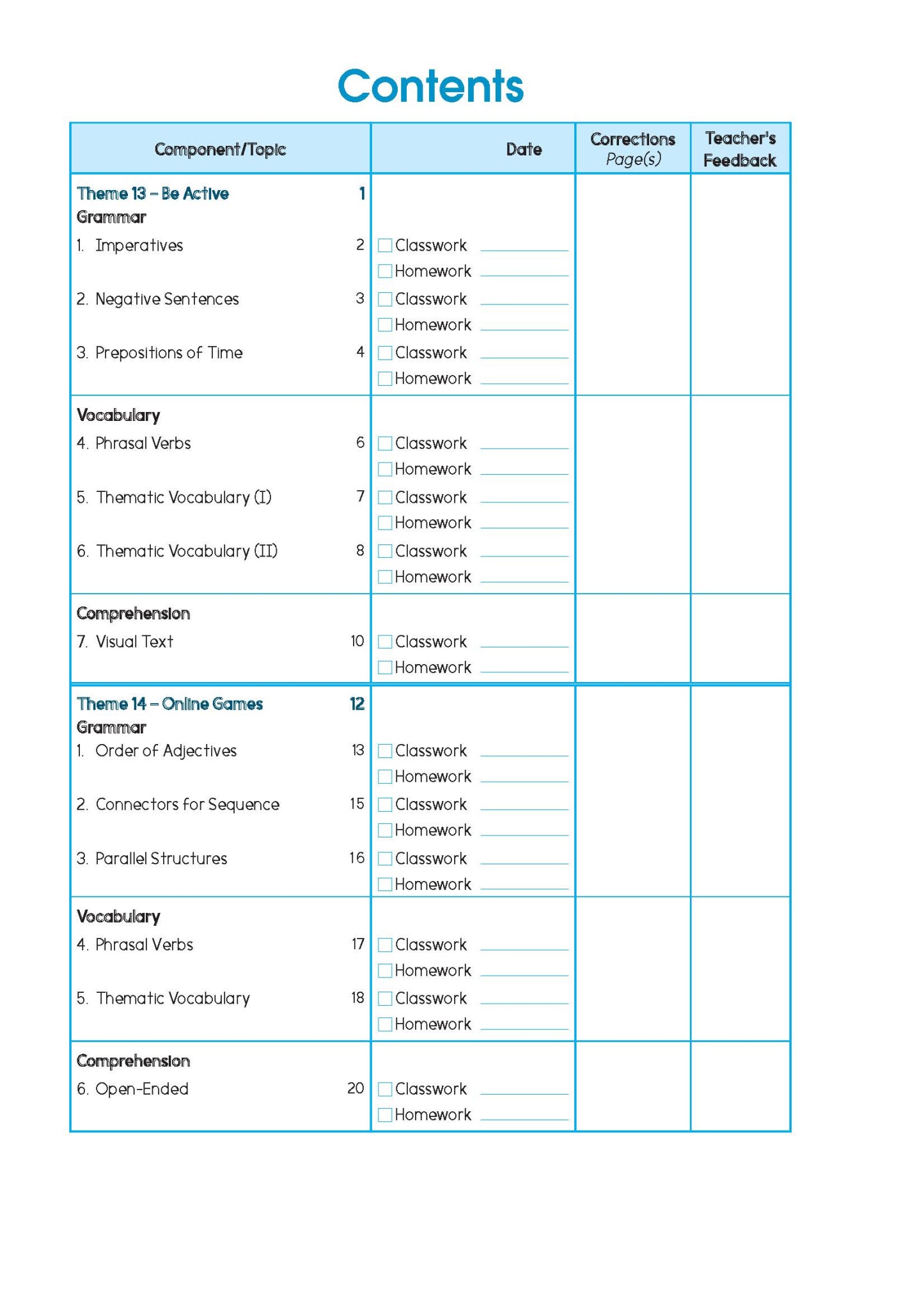 Primary English Proficiency Level 1