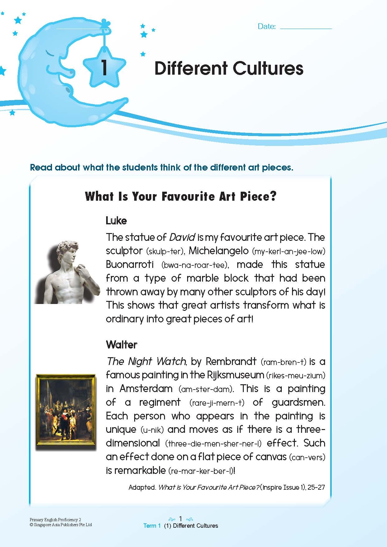 Primary English Proficiency Level 2