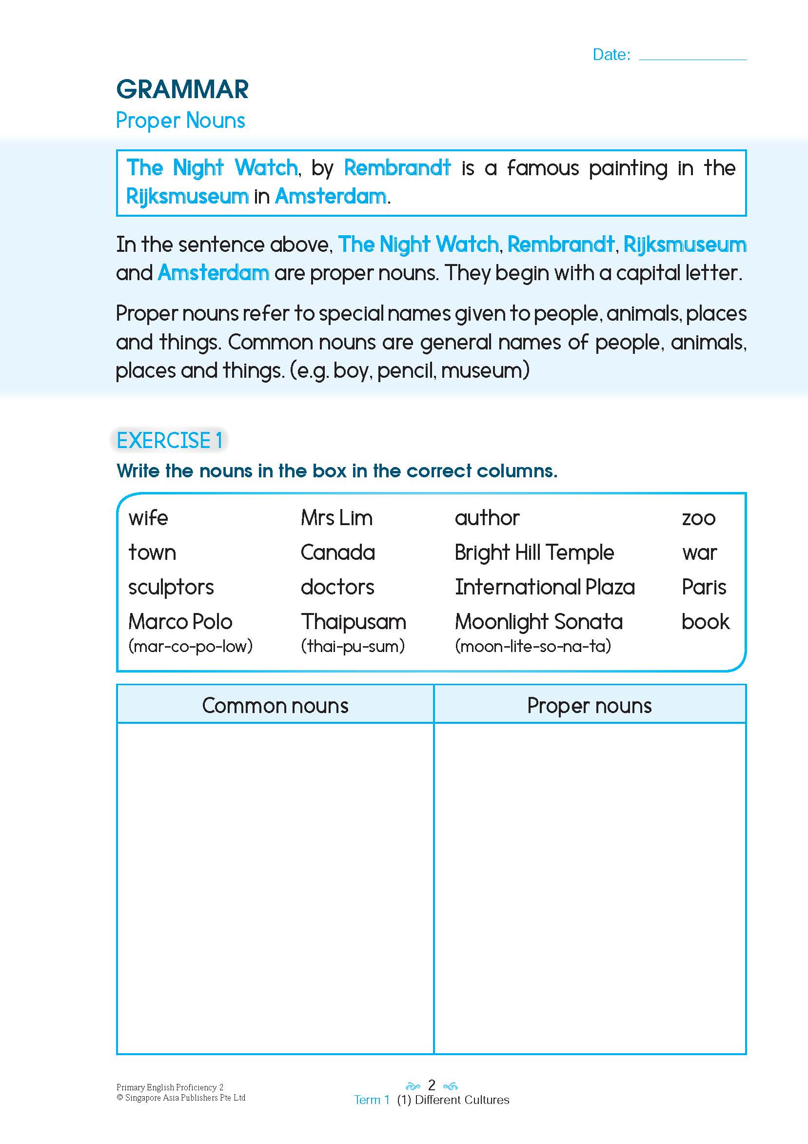 Primary English Proficiency Level 2