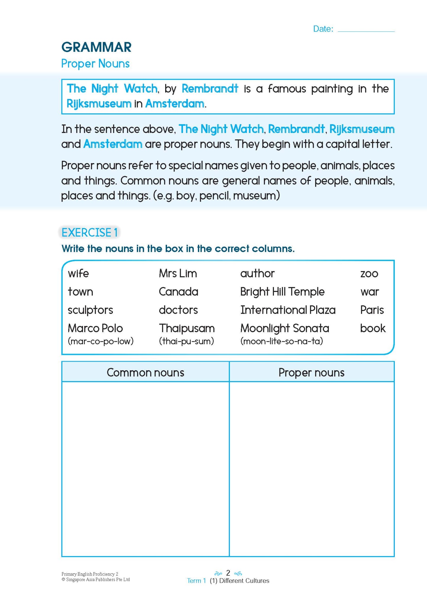 Primary English Proficiency Level 2