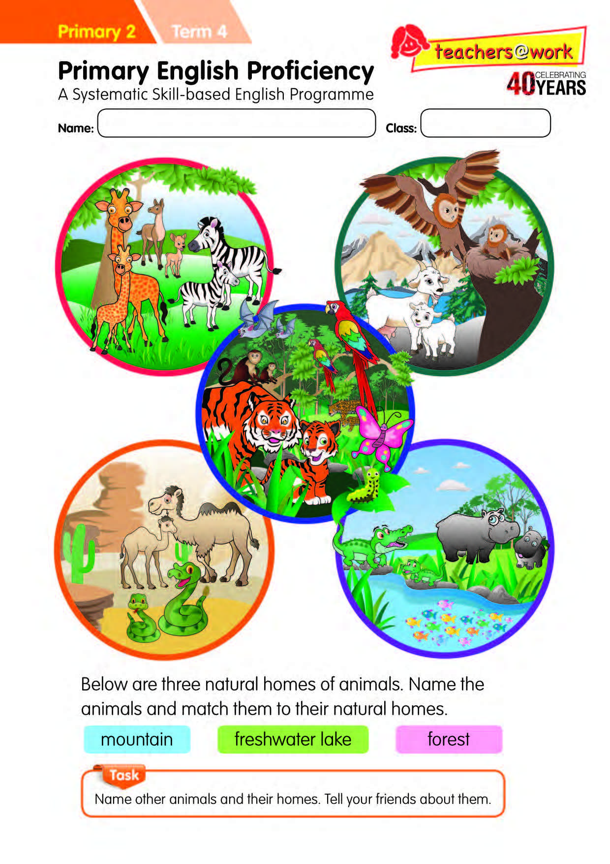 Primary English Proficiency Level 2