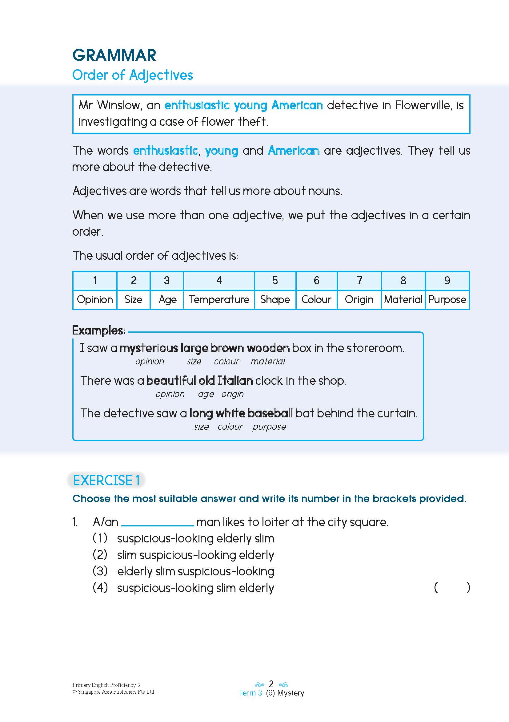 Primary English Proficiency Level 3