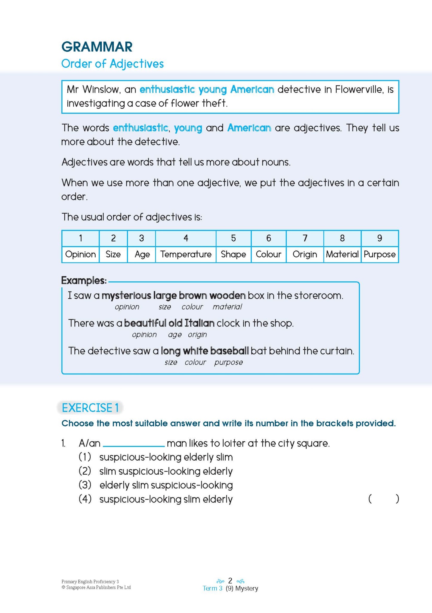 Primary English Proficiency Level 3