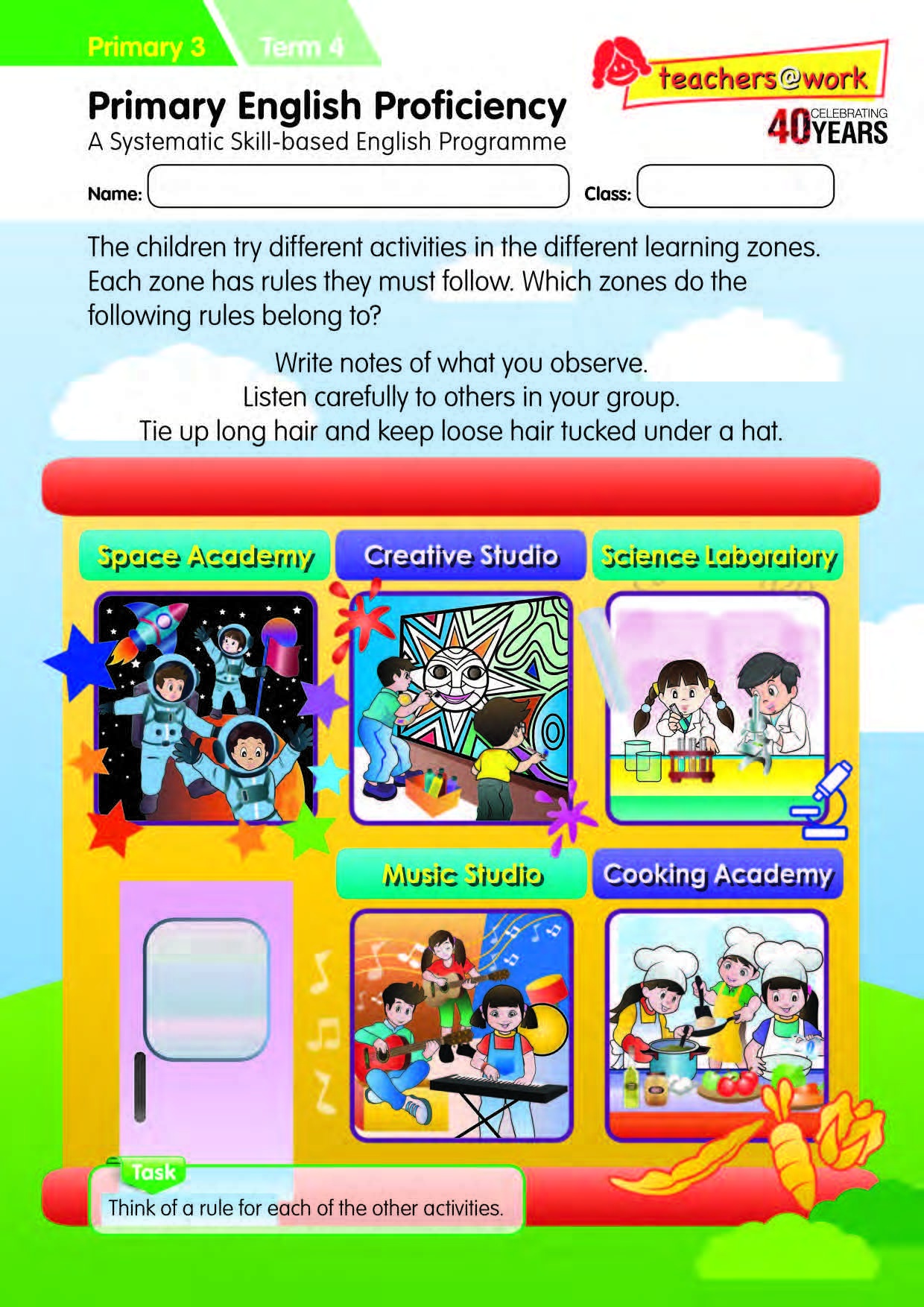 Primary English Proficiency Level 3