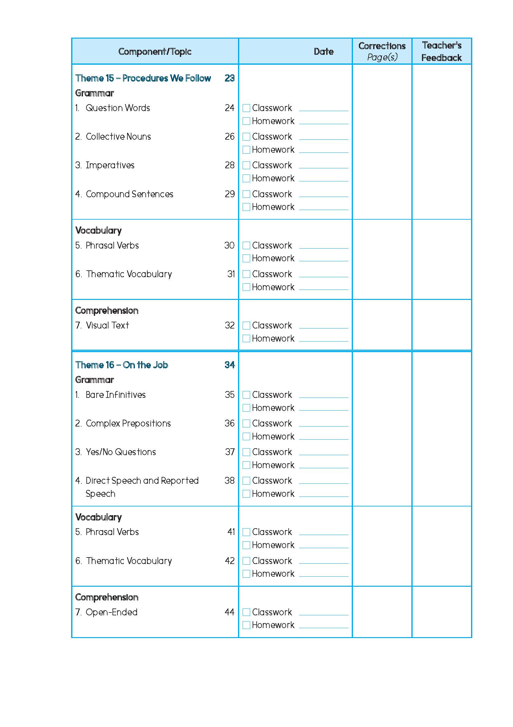 Primary English Proficiency Level 3