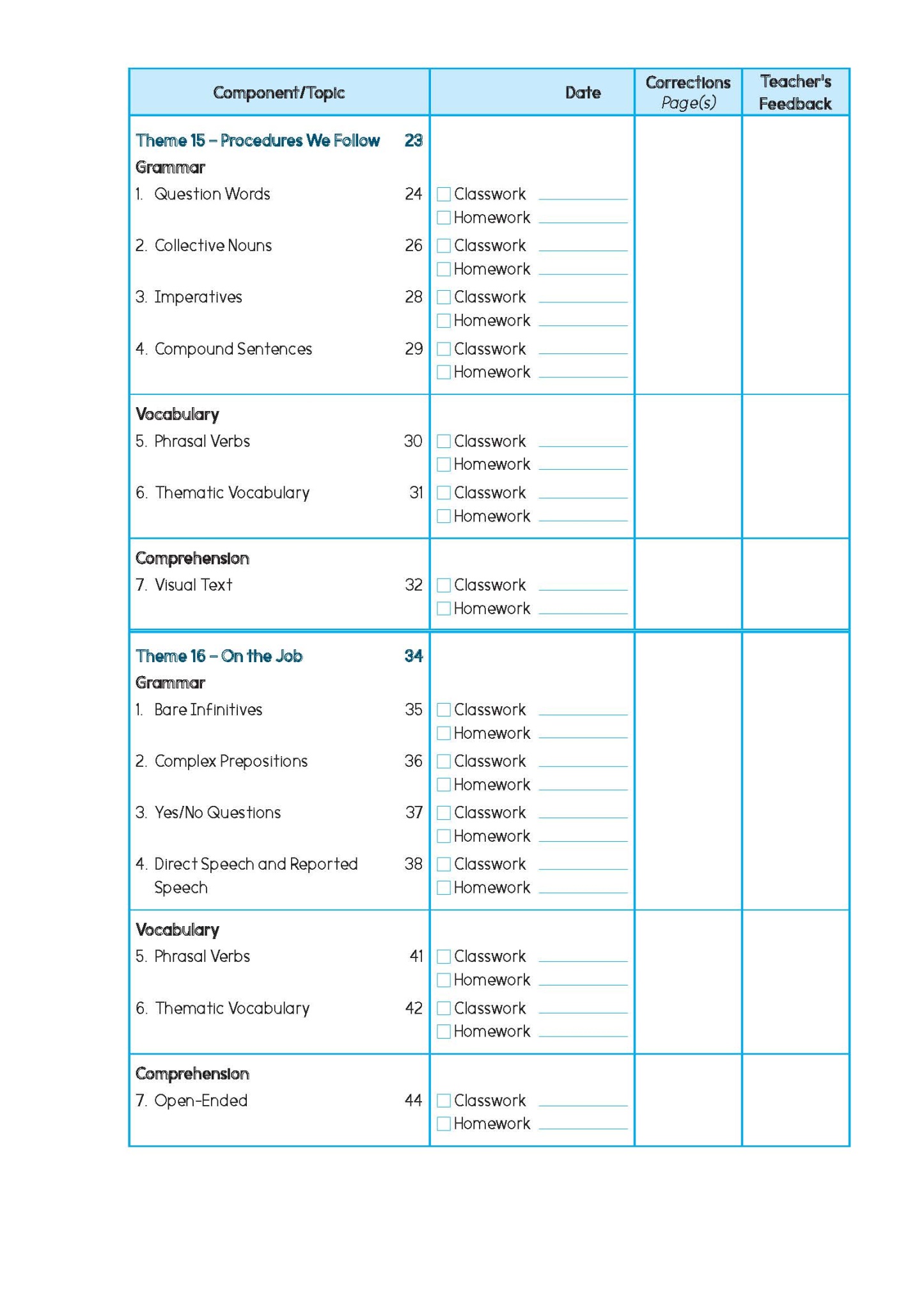 Primary English Proficiency Level 3