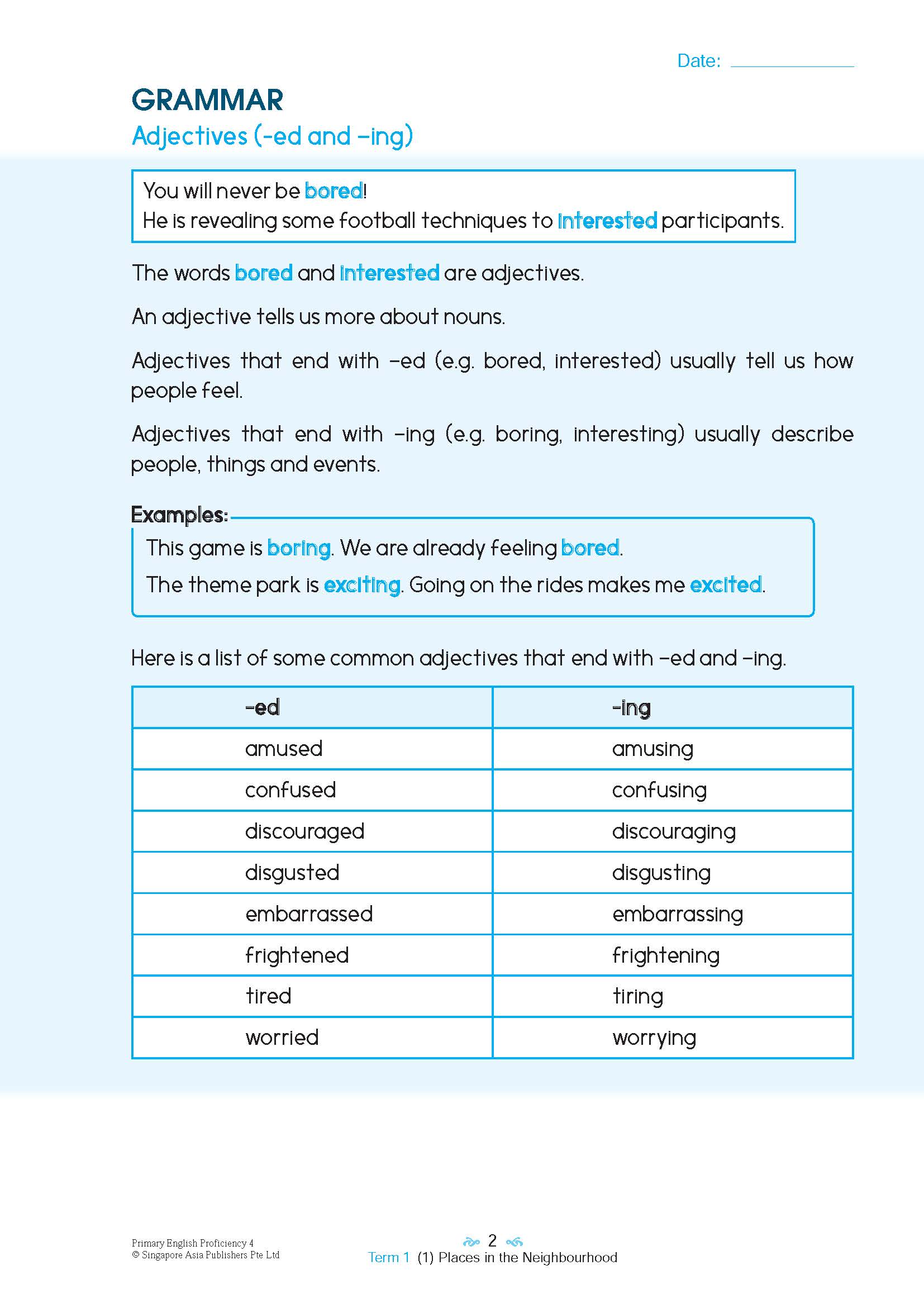 Primary English Proficiency Level 4