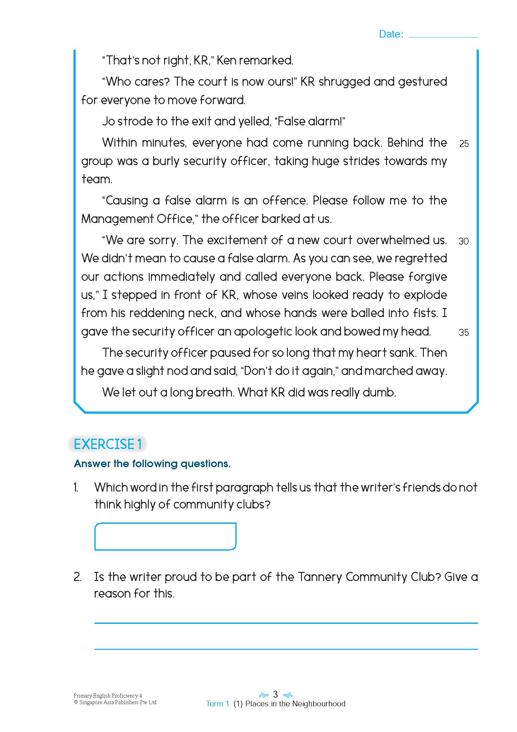 Primary English Proficiency Level 4