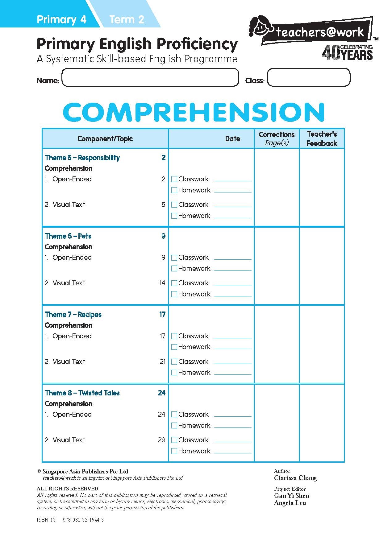Primary English Proficiency Level 4