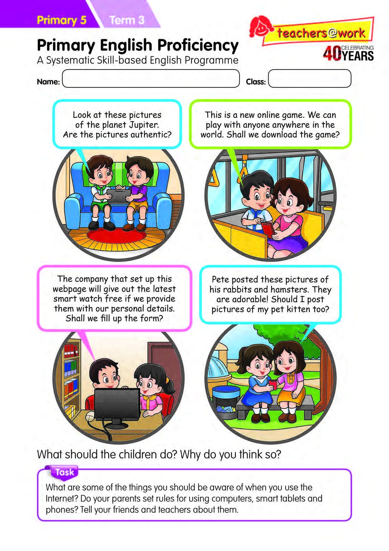 Primary English Proficiency Level 5