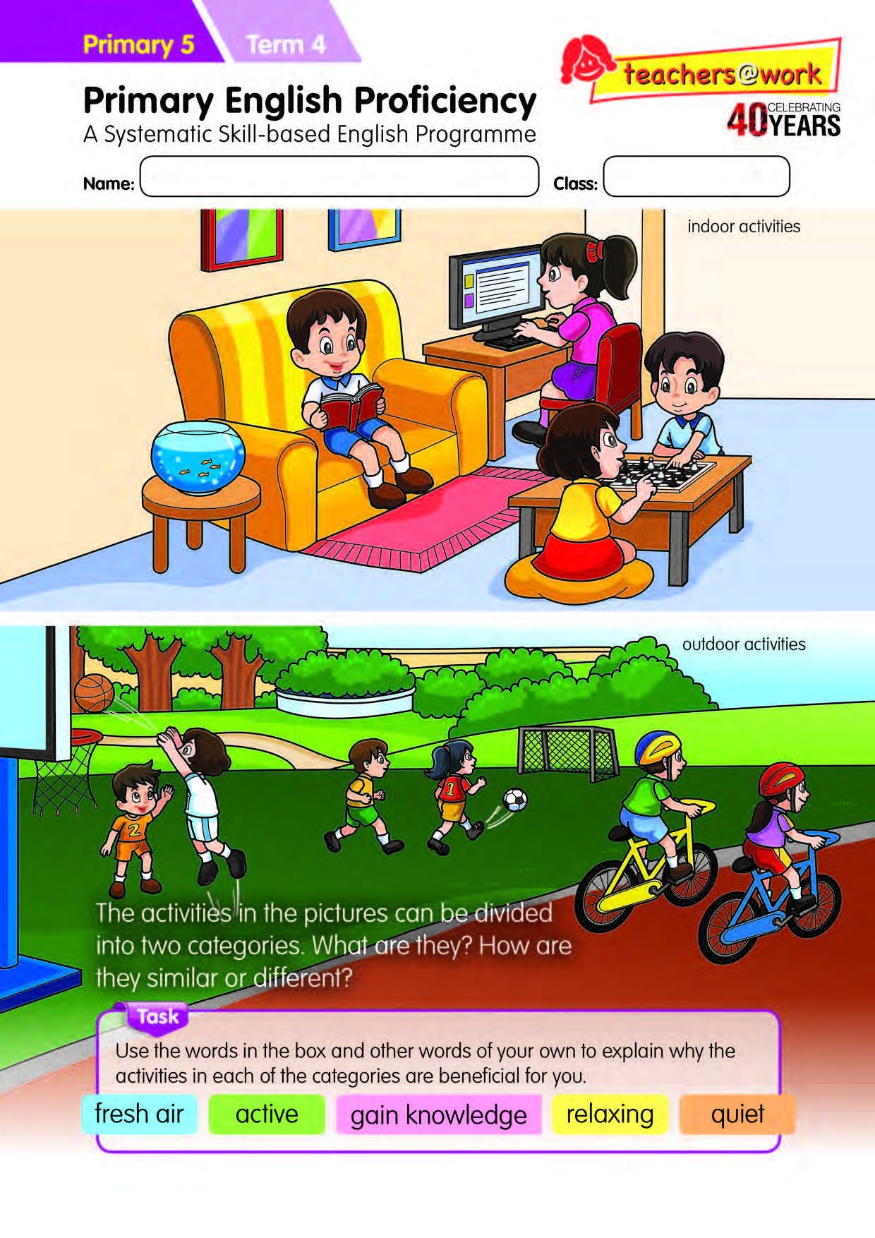 Primary English Proficiency Level 5