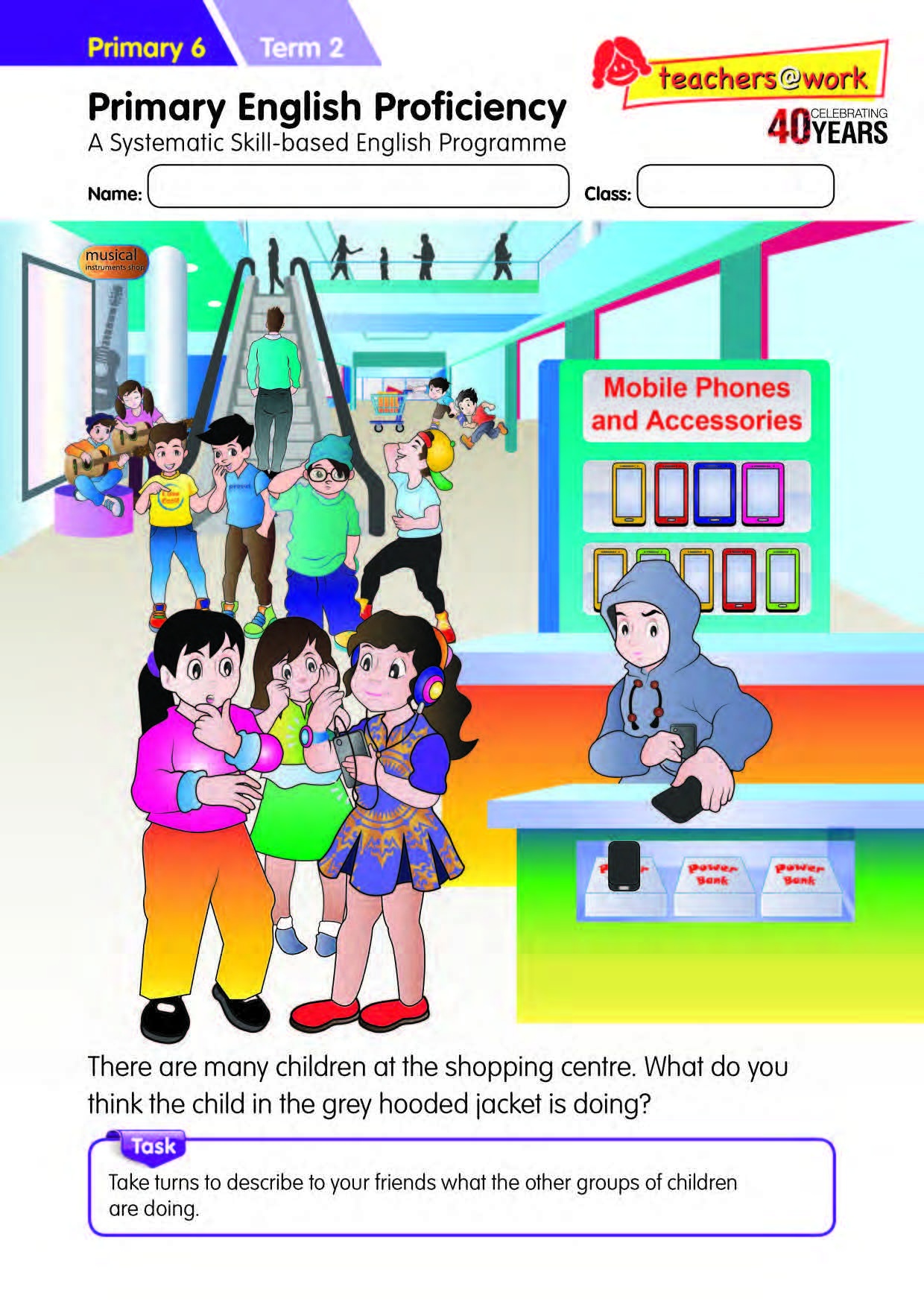 Primary English Proficiency Level 6