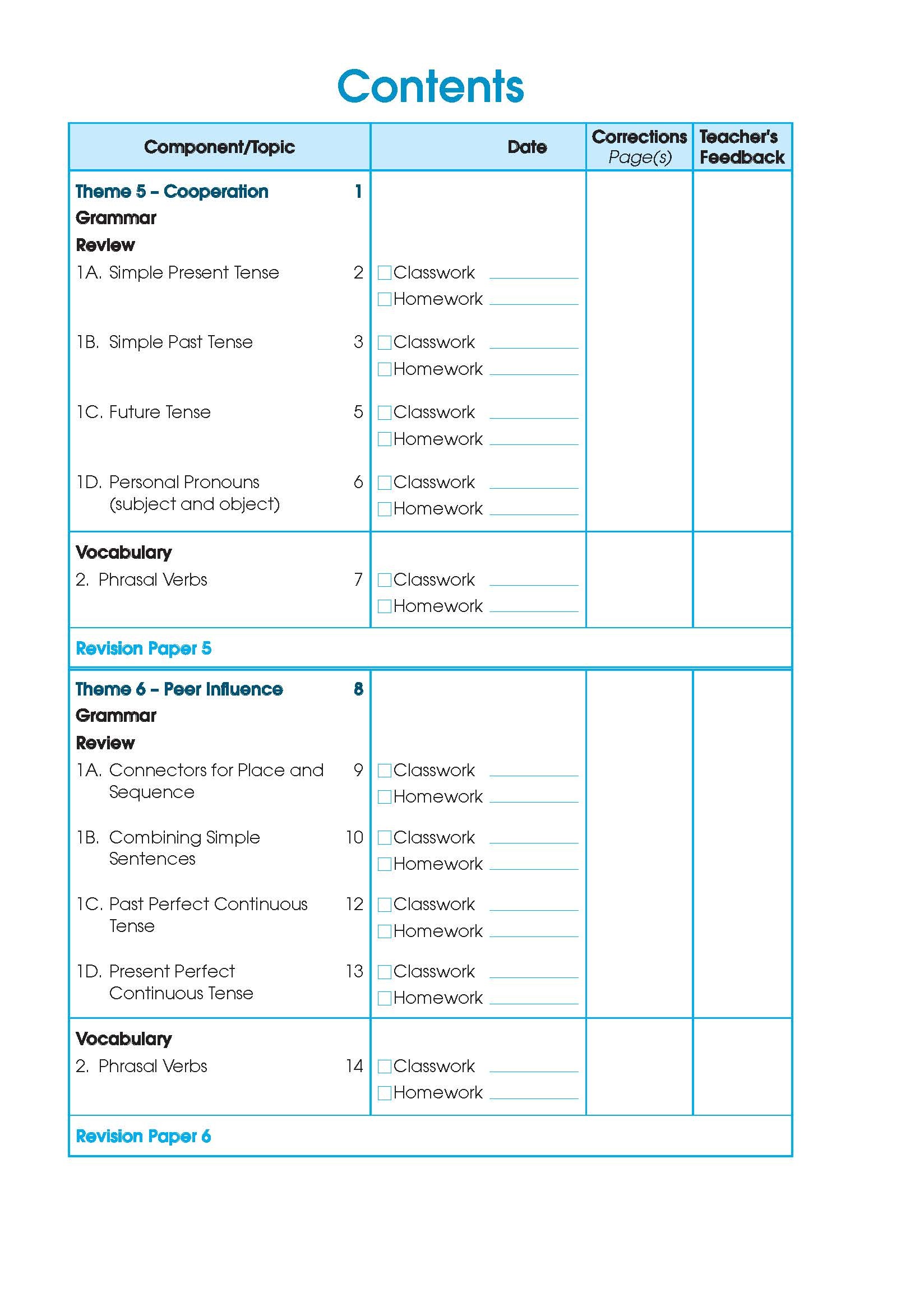 Primary English Proficiency Level 6