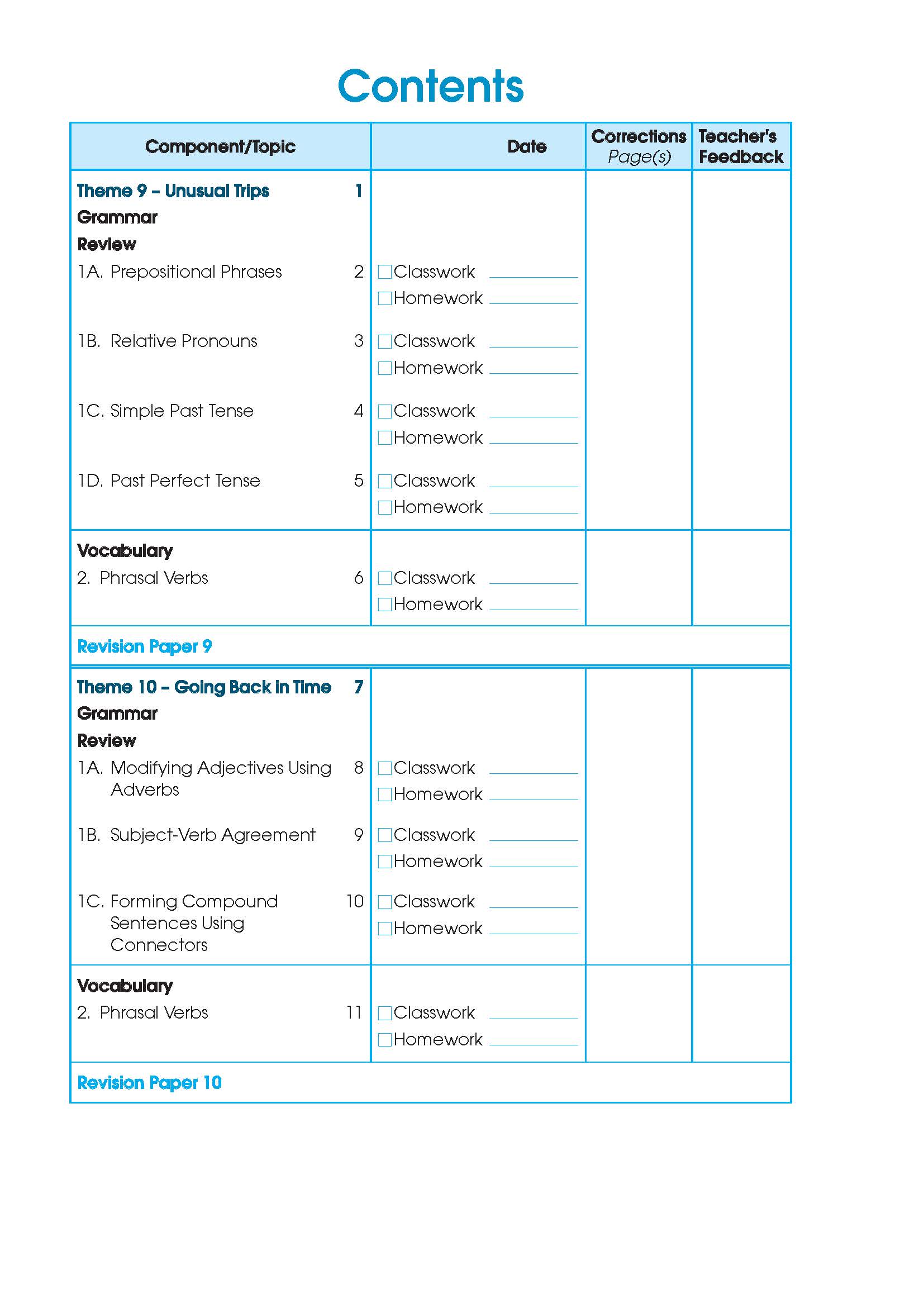 Primary English Proficiency Level 6