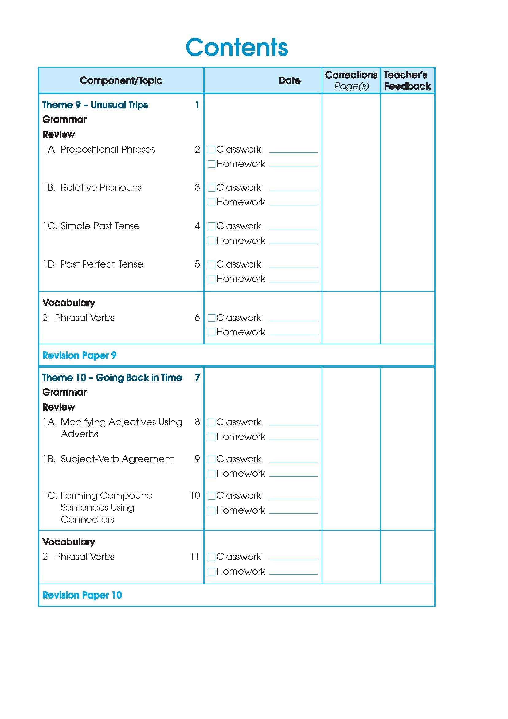 Primary English Proficiency Level 6