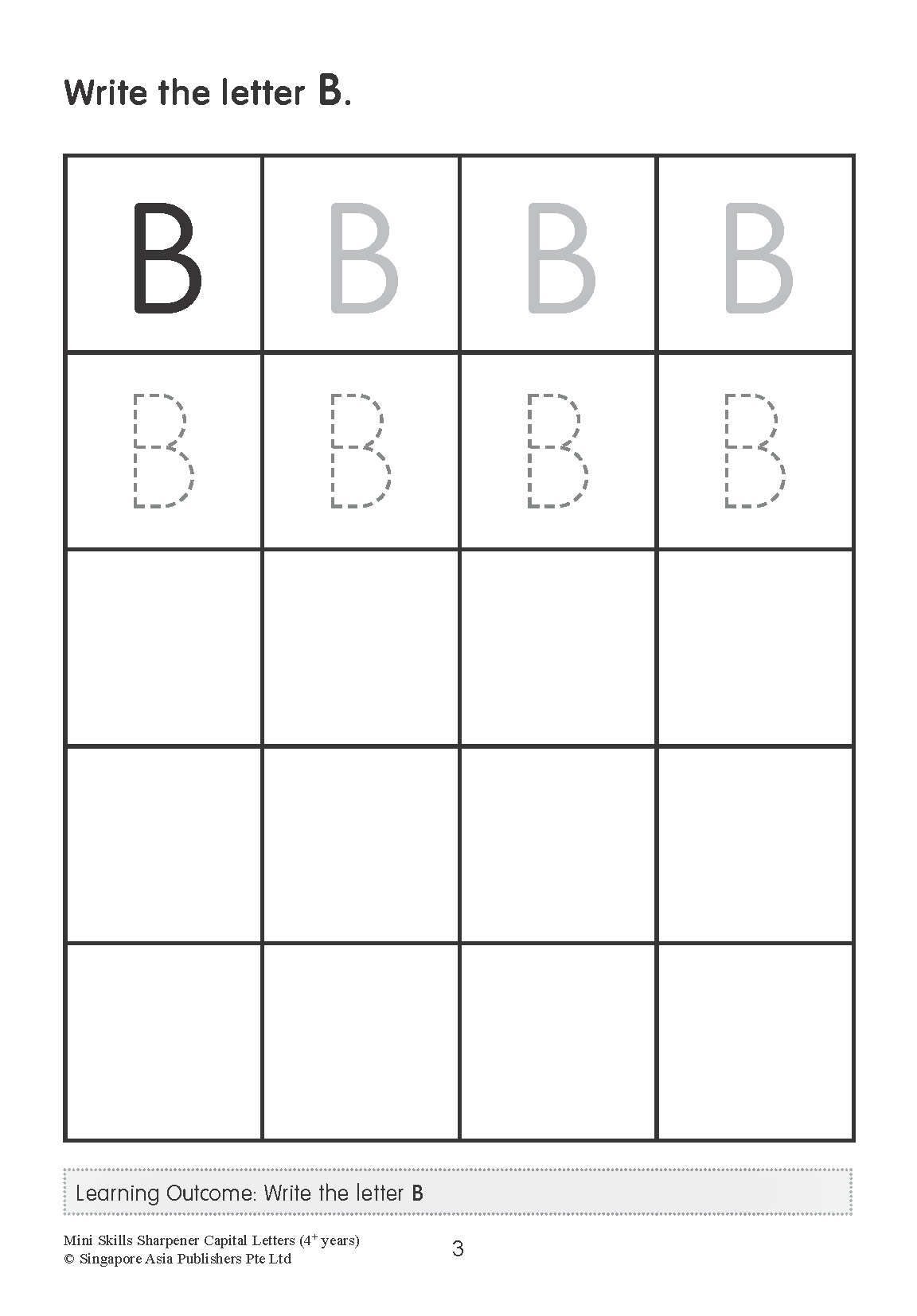 Mini Skills Sharpener CAPITAL LETTERS (4+ Years)