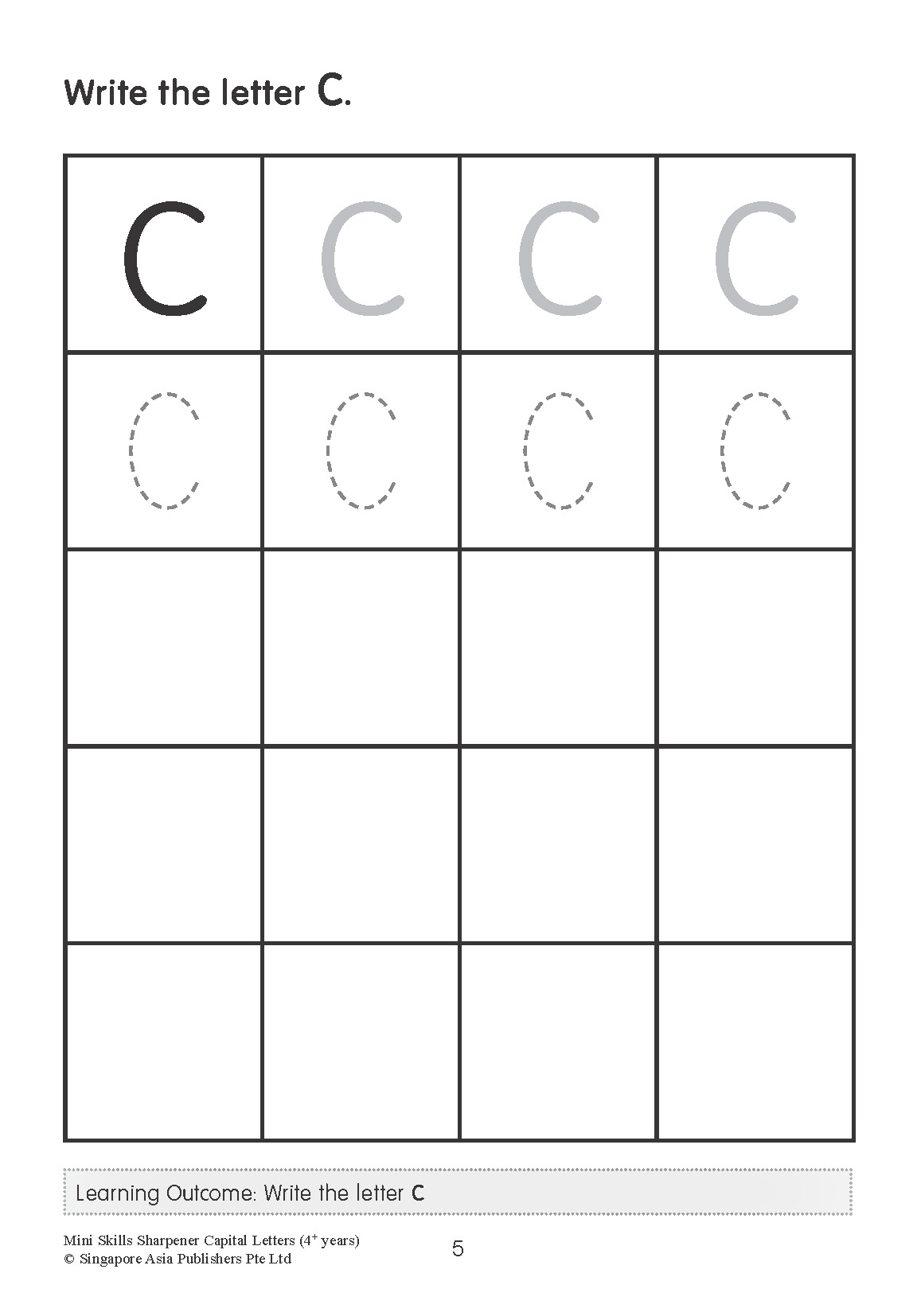 Mini Skills Sharpener CAPITAL LETTERS (4+ Years)