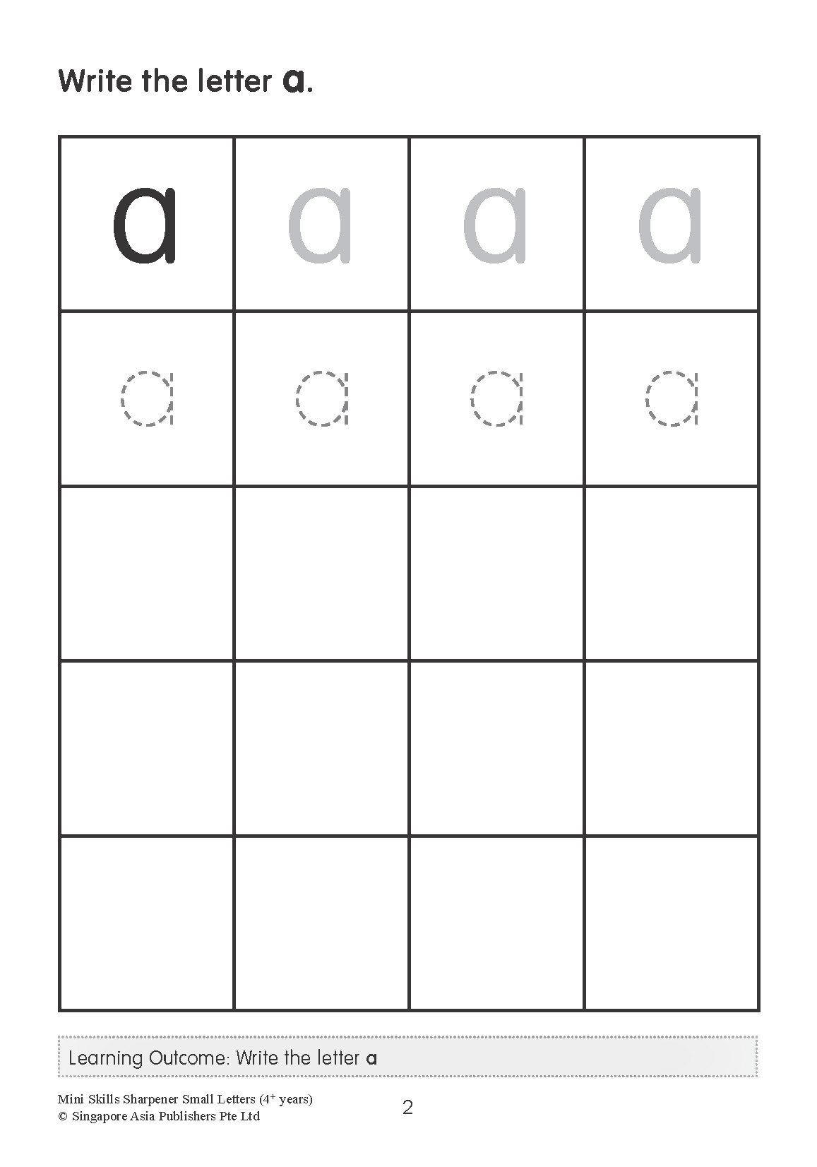 Mini Skills Sharpener SMALL LETTERS (4+ Years)