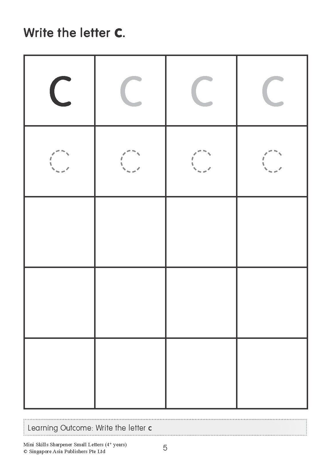 Mini Skills Sharpener SMALL LETTERS (4+ Years)