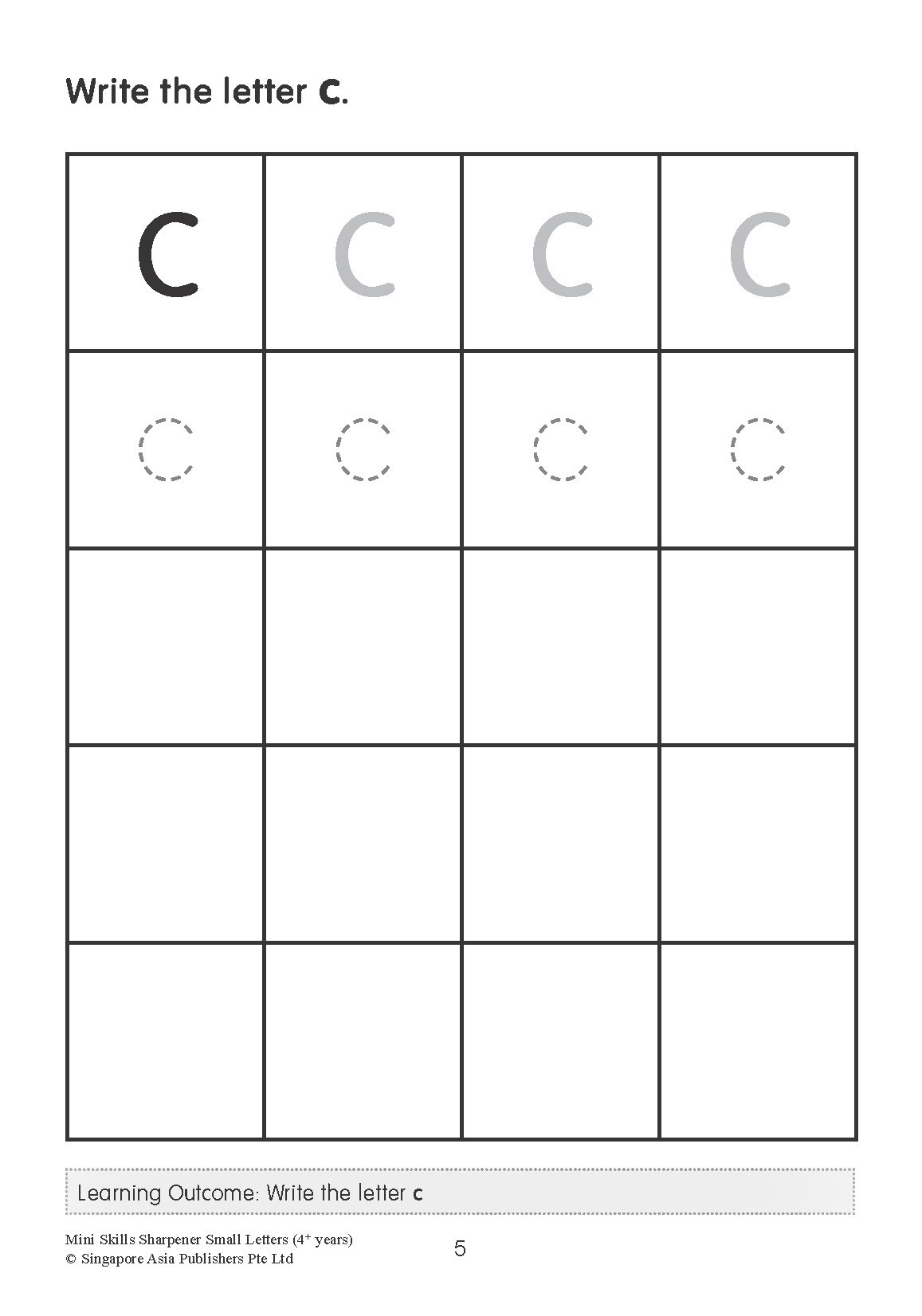 Mini Skills Sharpener SMALL LETTERS (4+ Years)