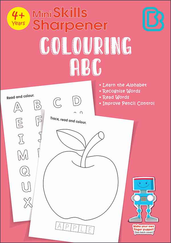 Mini Skills Sharpener COLOURING ABC (4+ Years)