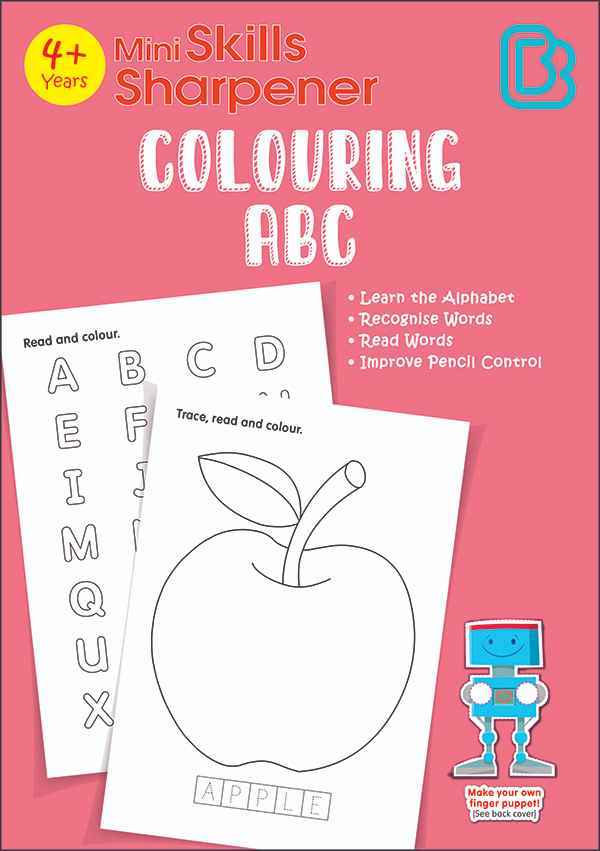 Mini Skills Sharpener COLOURING ABC (4+ Years)