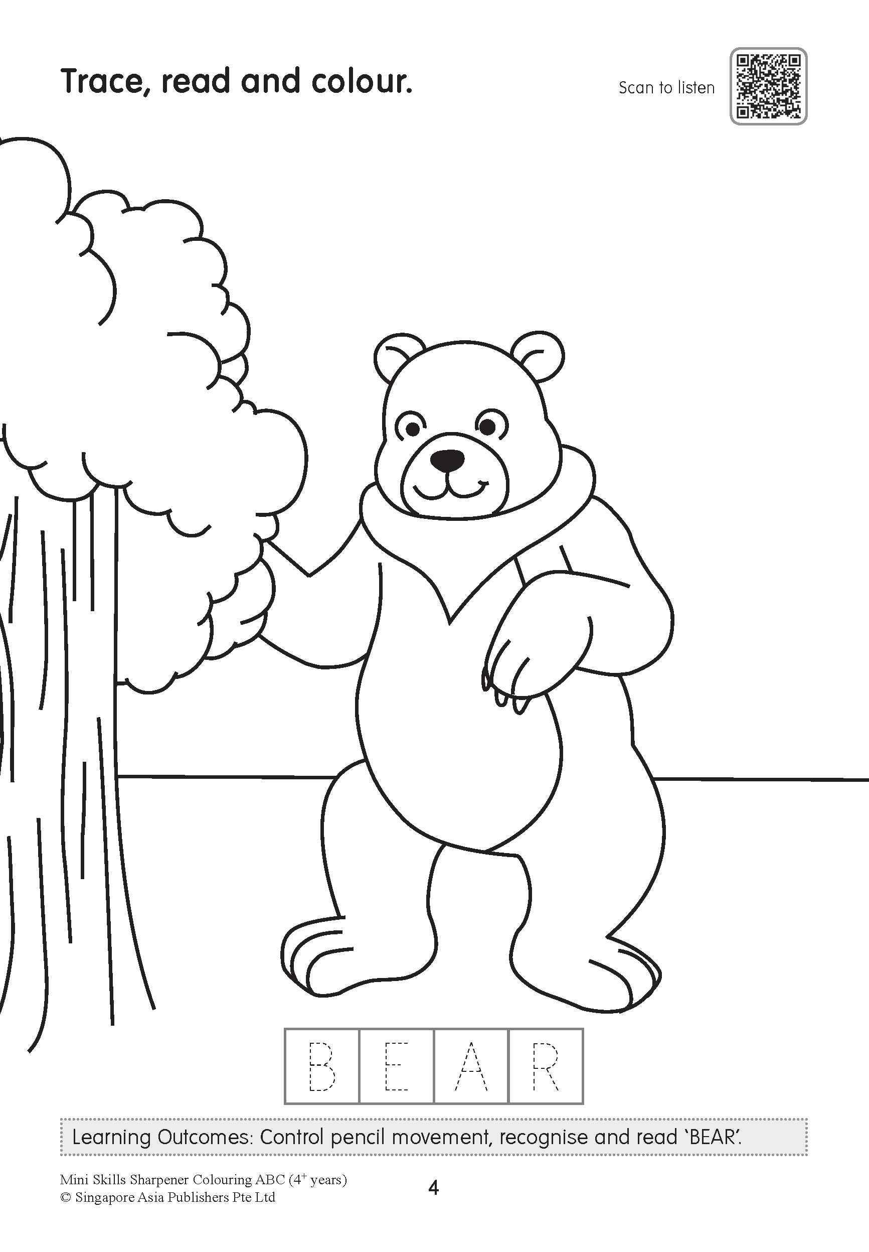 Mini Skills Sharpener COLOURING ABC (4+ Years)