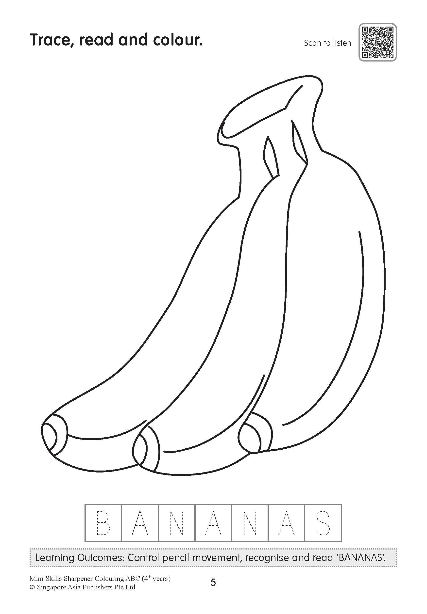 Mini Skills Sharpener COLOURING ABC (4+ Years)