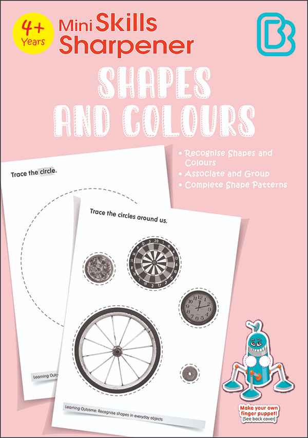 Mini Skills Sharpener SHAPES AND COLOURS (4+ Years)