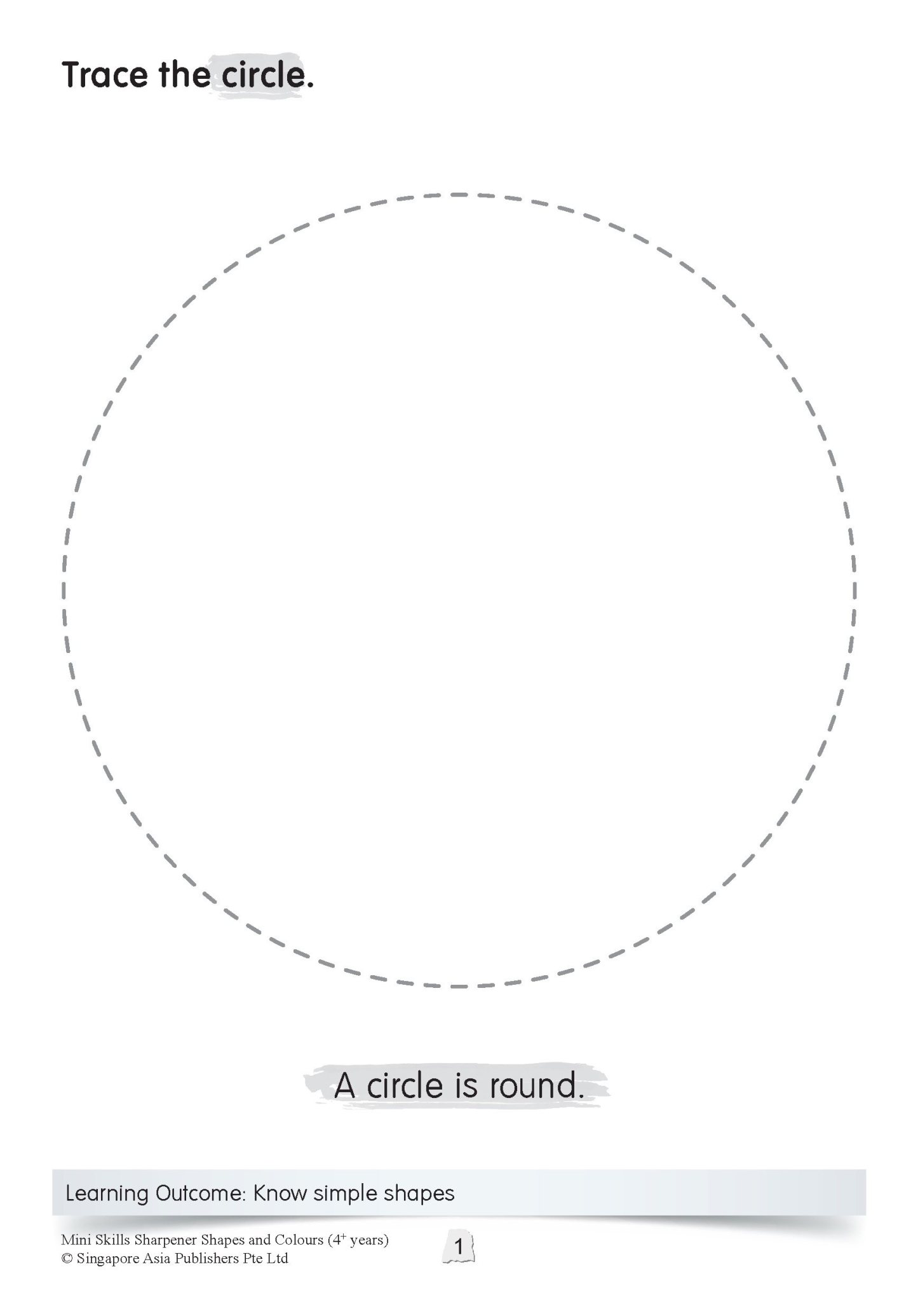 Mini Skills Sharpener SHAPES AND COLOURS (4+ Years)