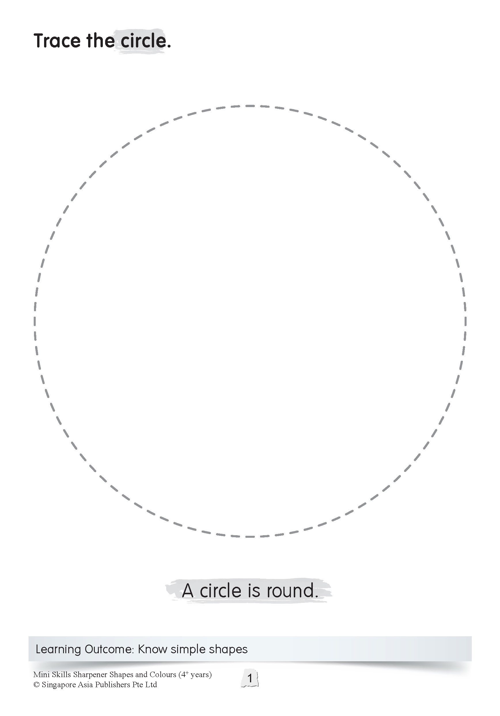 Mini Skills Sharpener SHAPES AND COLOURS (4+ Years)