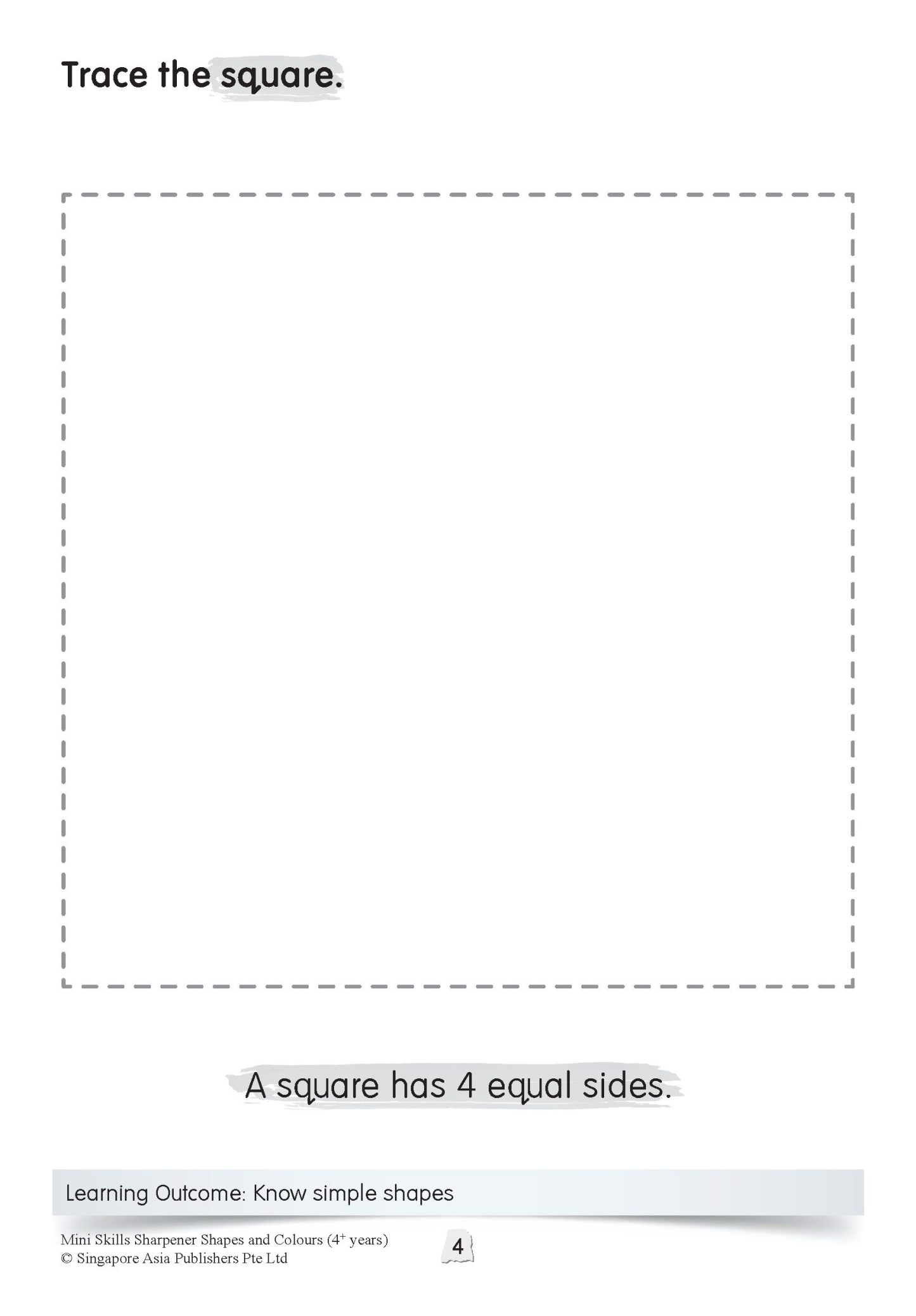 Mini Skills Sharpener SHAPES AND COLOURS (4+ Years)