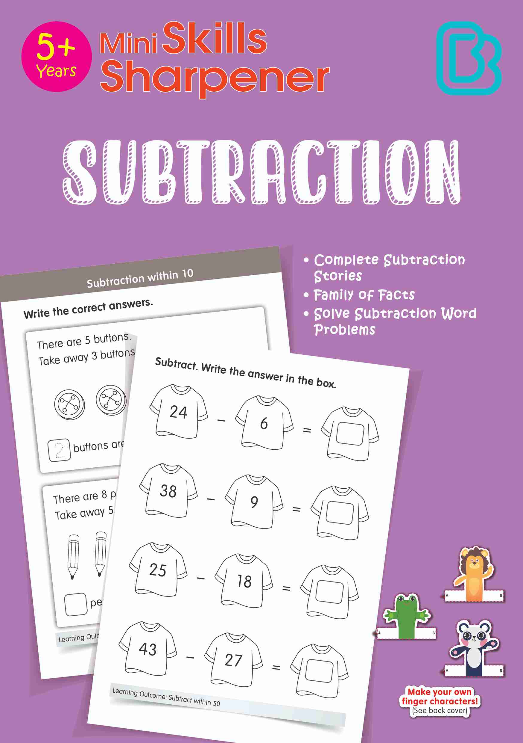 Mini Skills Sharpener SUBTRACTION (5+ Years)