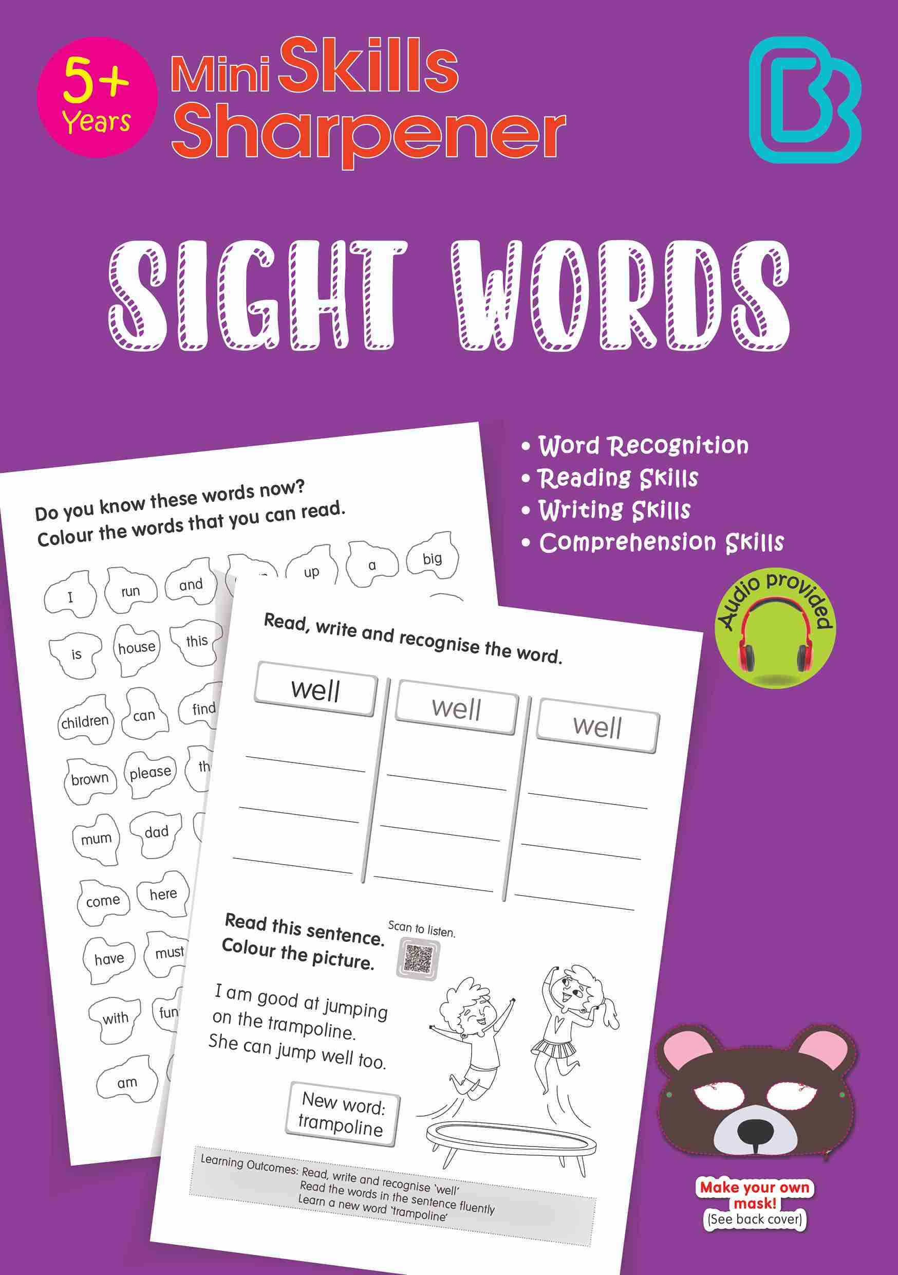Mini Skills Sharpener SIGHT WORDS (5+ Years)