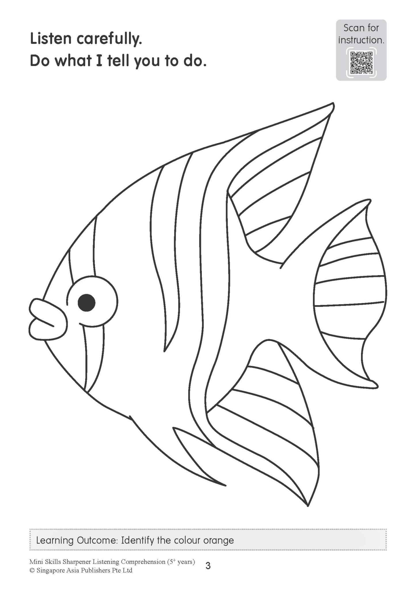 Mini Skills Sharpener LISTENING COMPREHENSION (5+ Years)