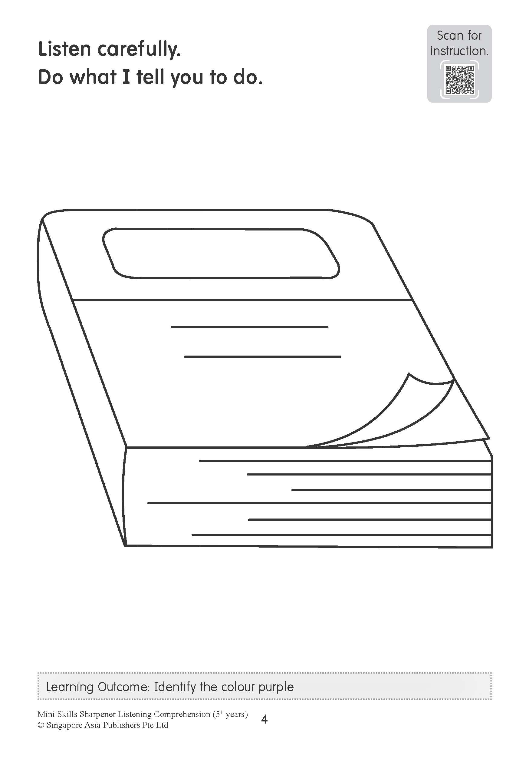 Mini Skills Sharpener LISTENING COMPREHENSION (5+ Years)