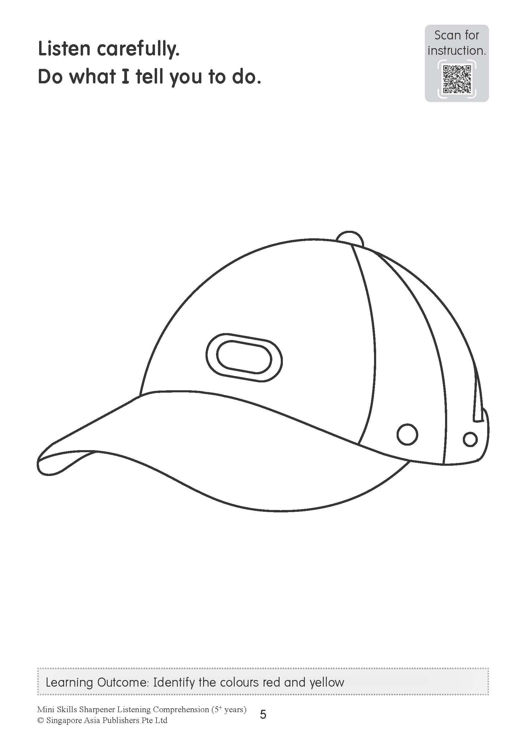 Mini Skills Sharpener LISTENING COMPREHENSION (5+ Years)