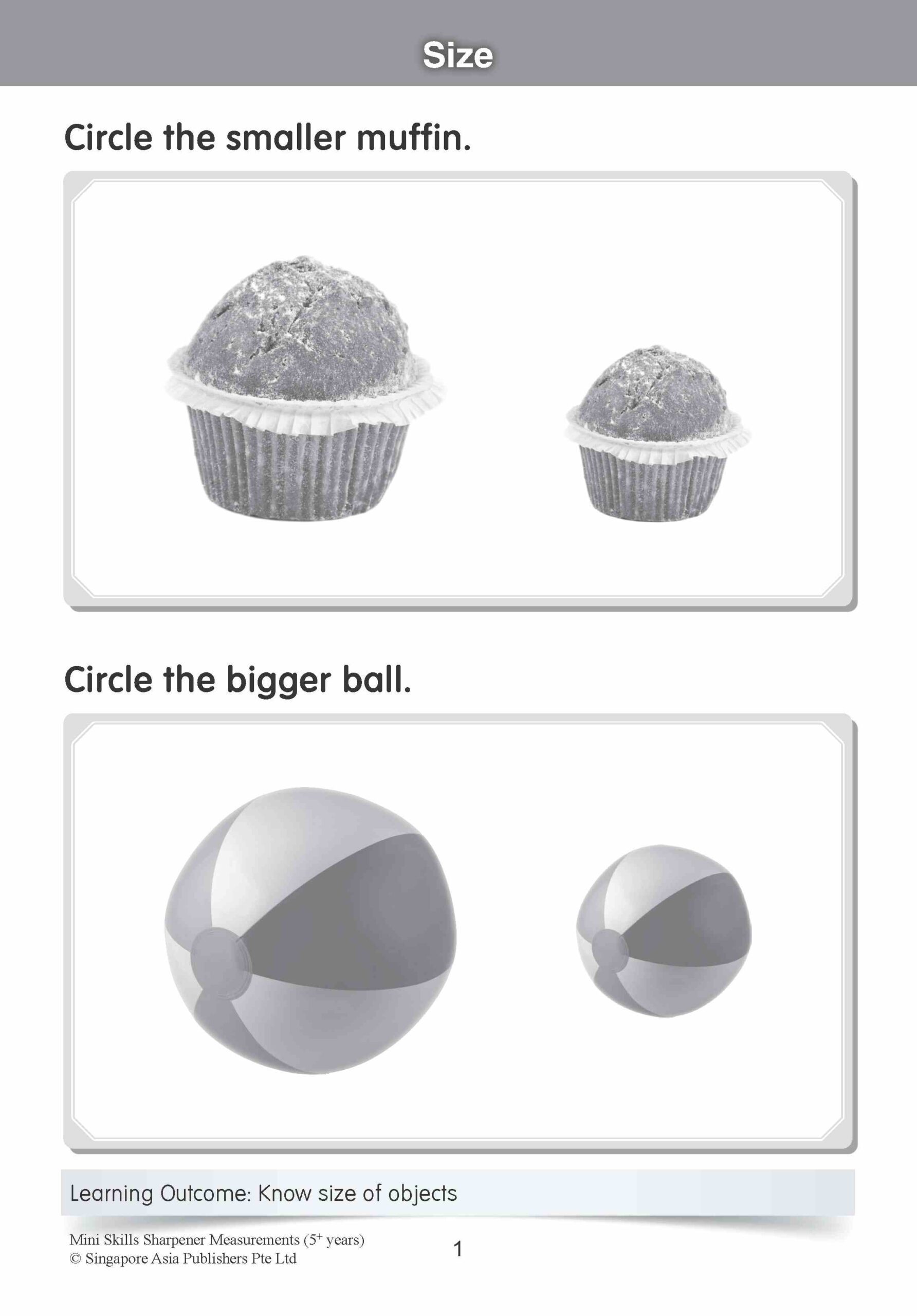 Mini Skills Sharpener MEASUREMENTS (5+ Years)