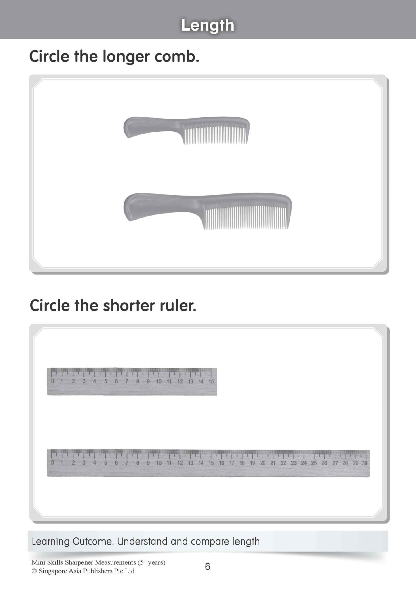 Mini Skills Sharpener MEASUREMENTS (5+ Years)