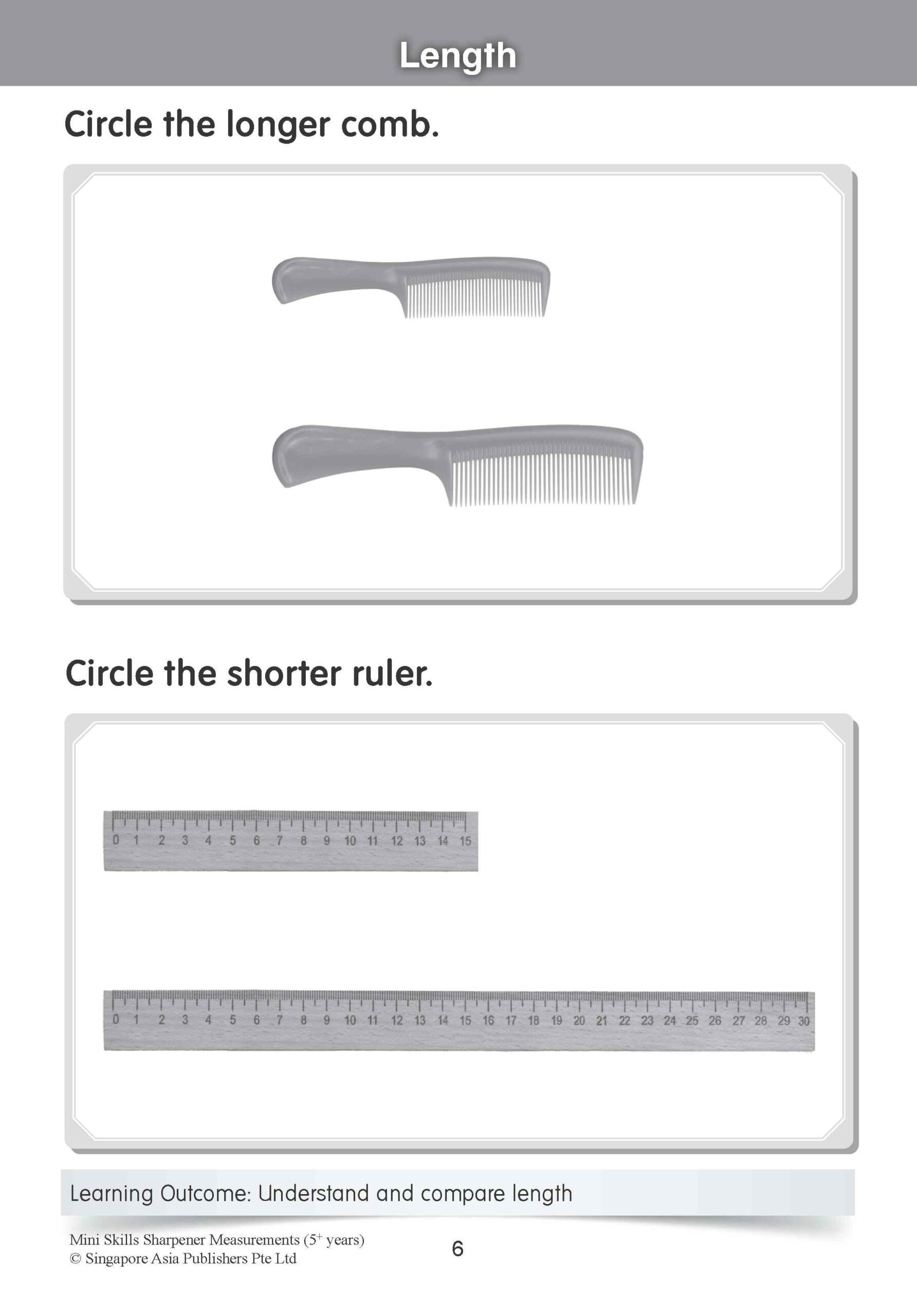Mini Skills Sharpener MEASUREMENTS (5+ Years)