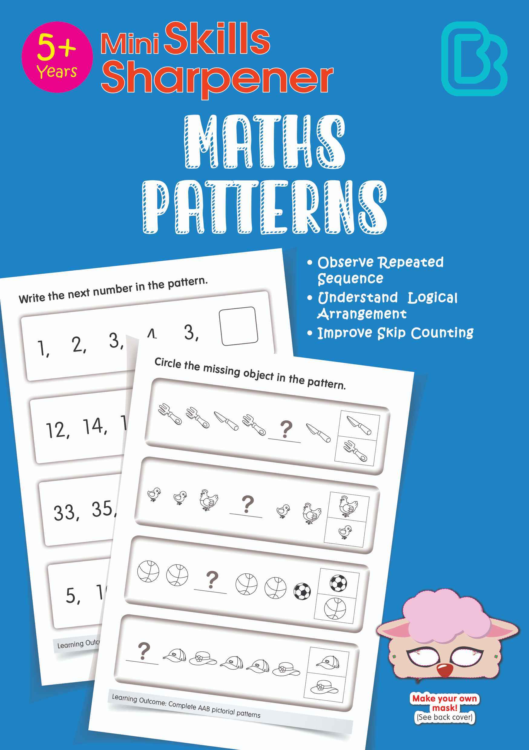 Mini Skills Sharpener MATHS PATTERNS (5+ Years)