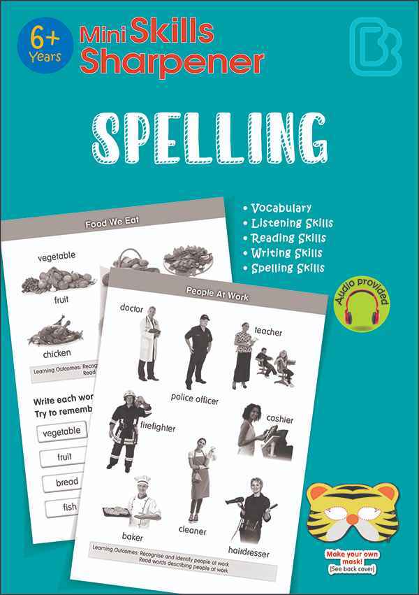 Mini Skills Sharpener SPELLING (6+ Years)