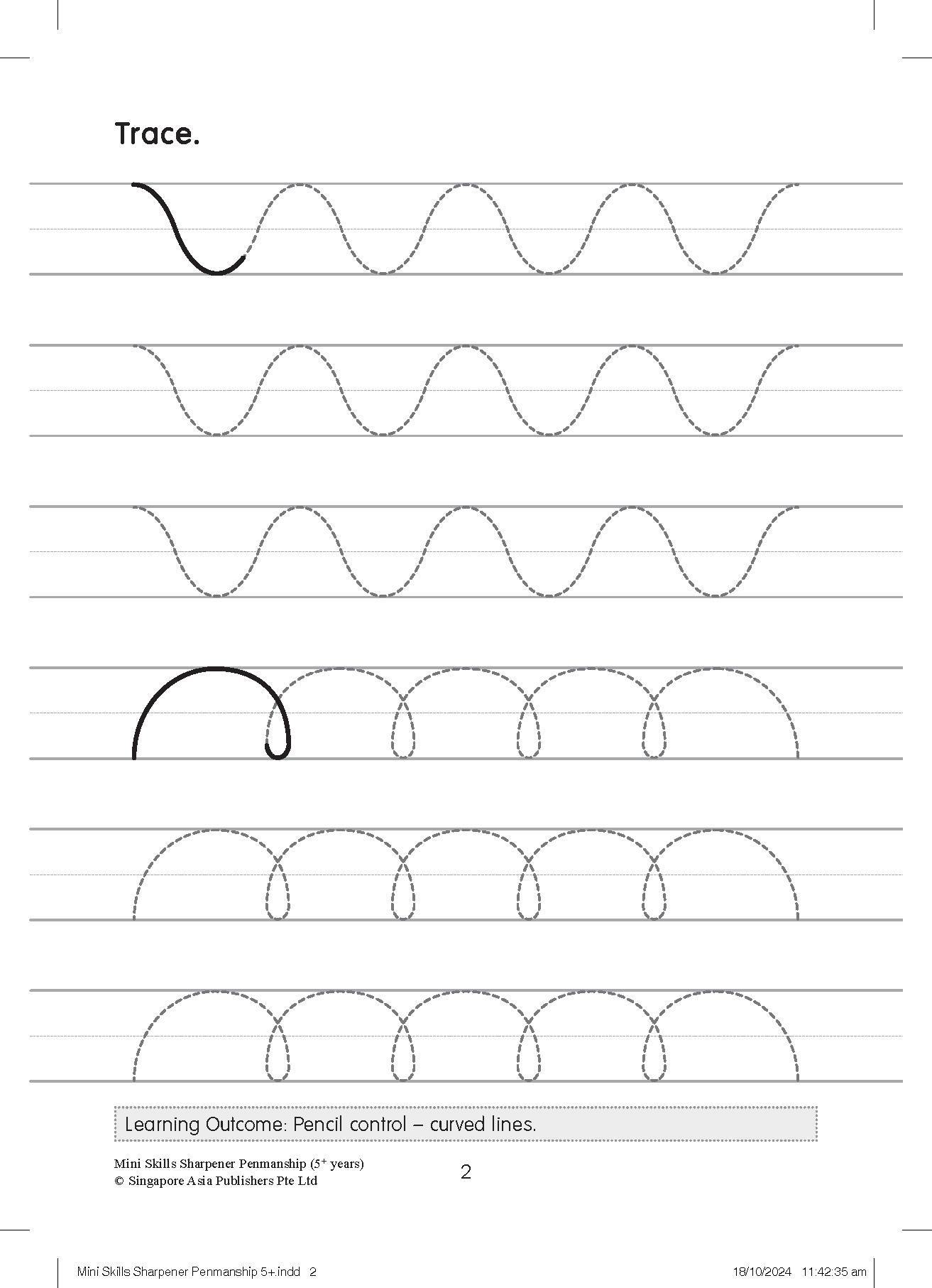 Mini Skills Sharpener PENMANSHIP (5+ Years)