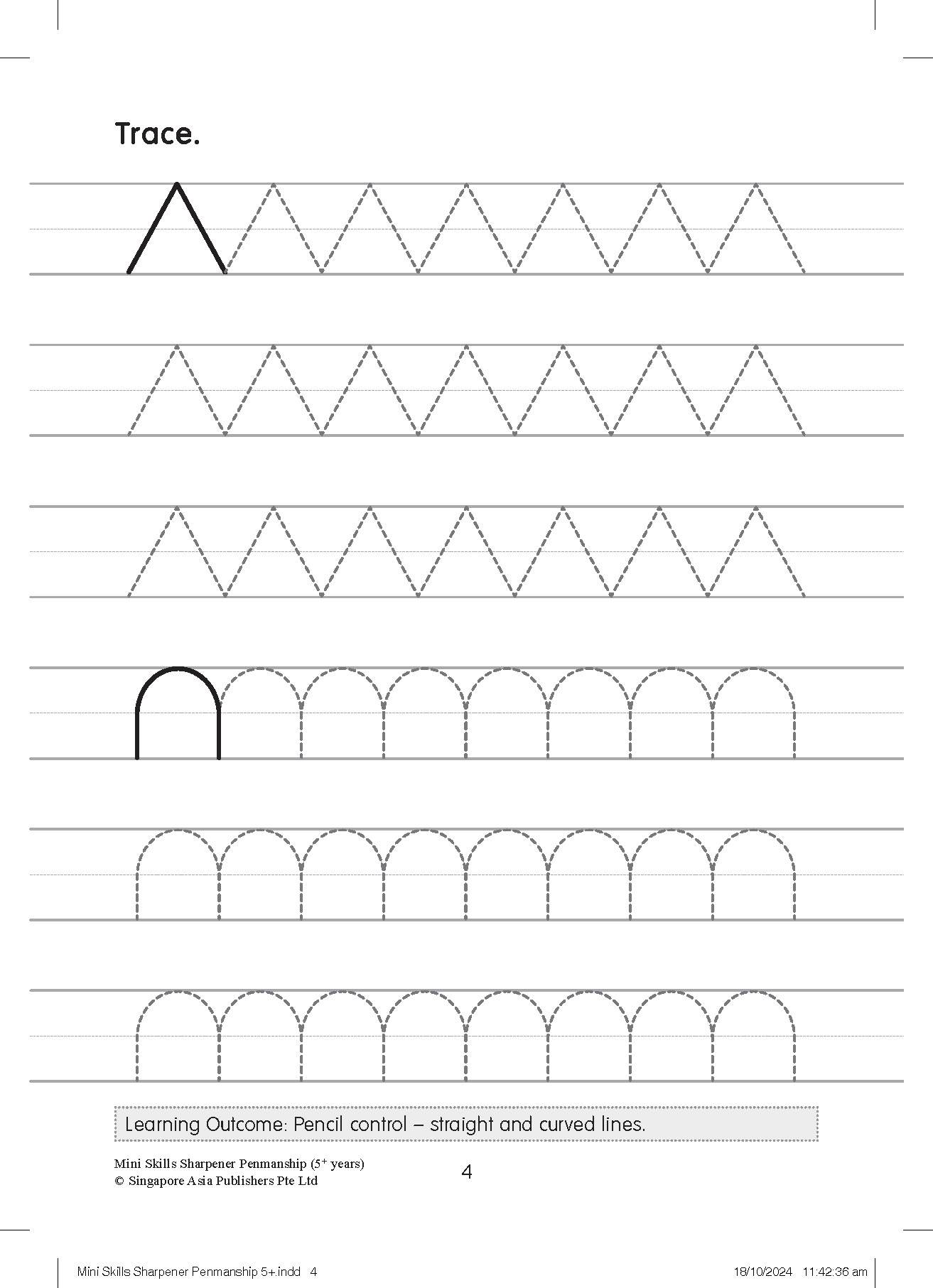 Mini Skills Sharpener PENMANSHIP (5+ Years)