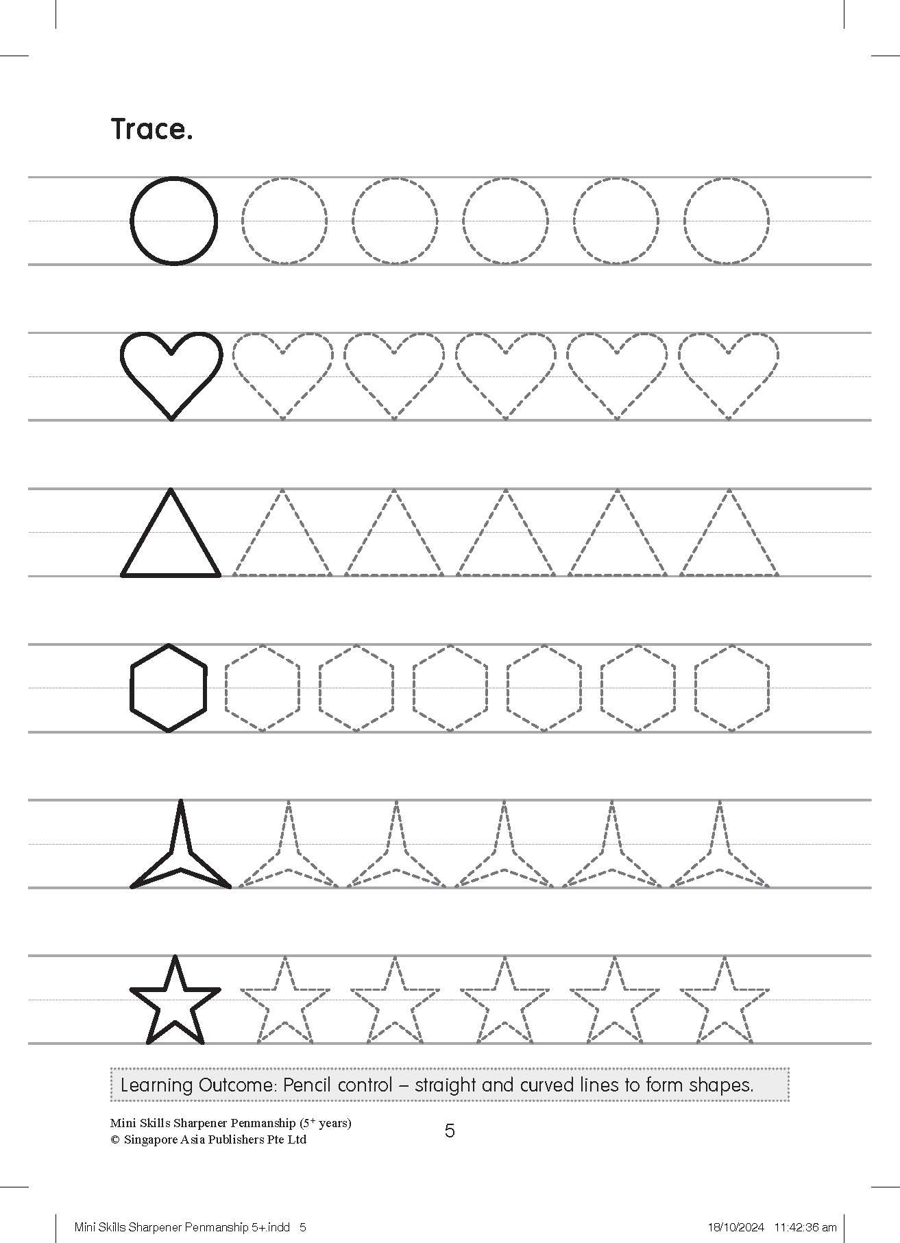 Mini Skills Sharpener PENMANSHIP (5+ Years)