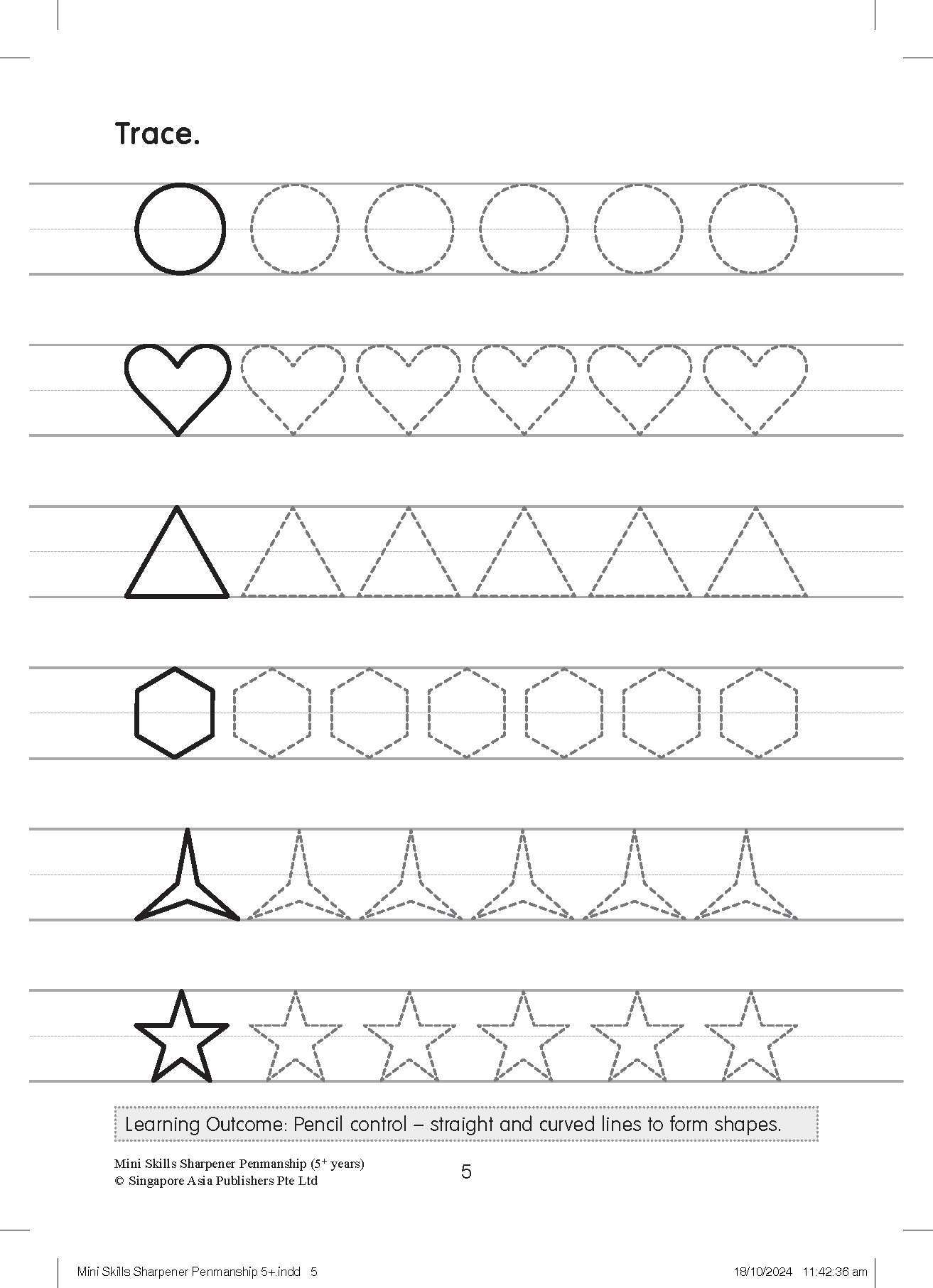 Mini Skills Sharpener PENMANSHIP (5+ Years)