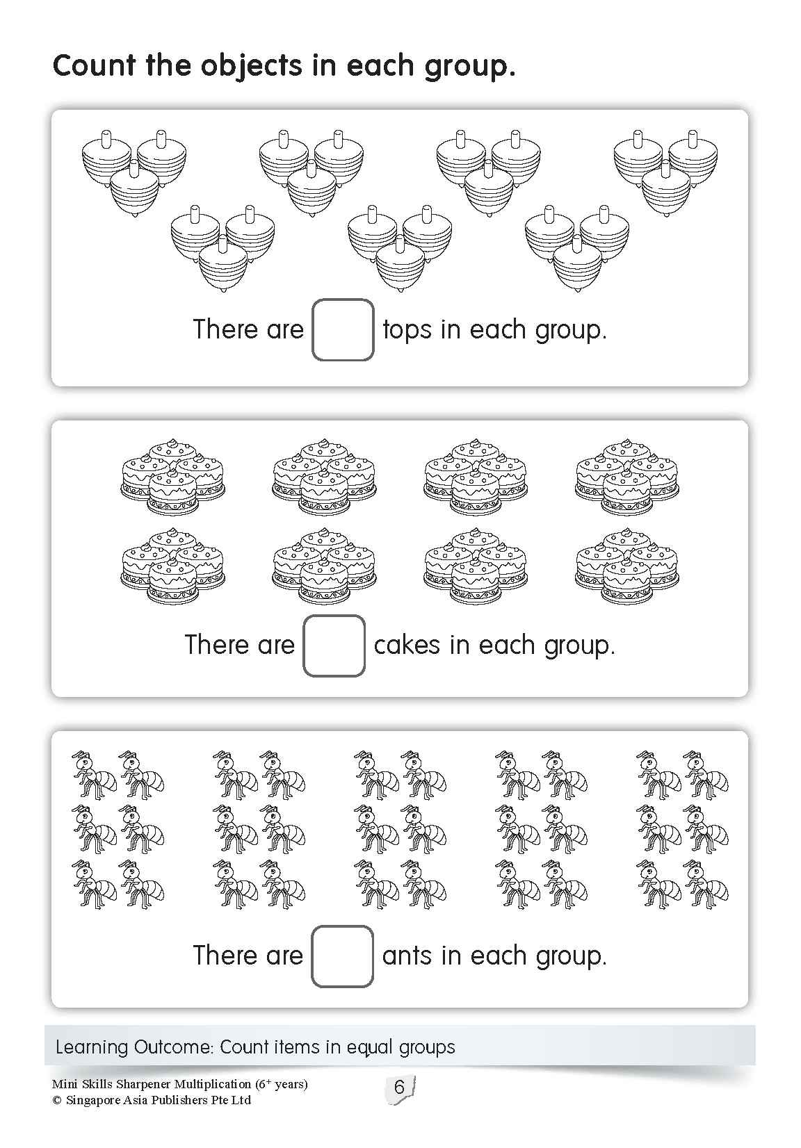 Mini Skills Sharpener MULTIPLICATION (6+ Years)